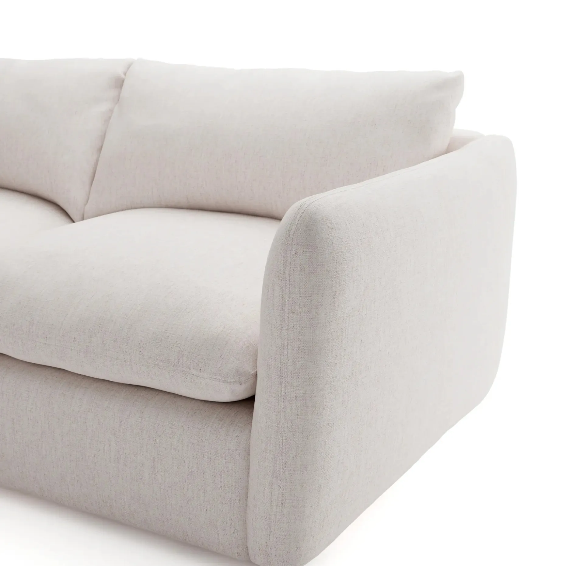 Leigh 86" Reversible Storage Sectional - Napa White