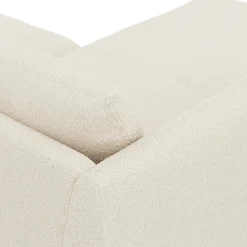 Leigh 86" Reversible Storage Sectional - Ivory Wool Bouclé