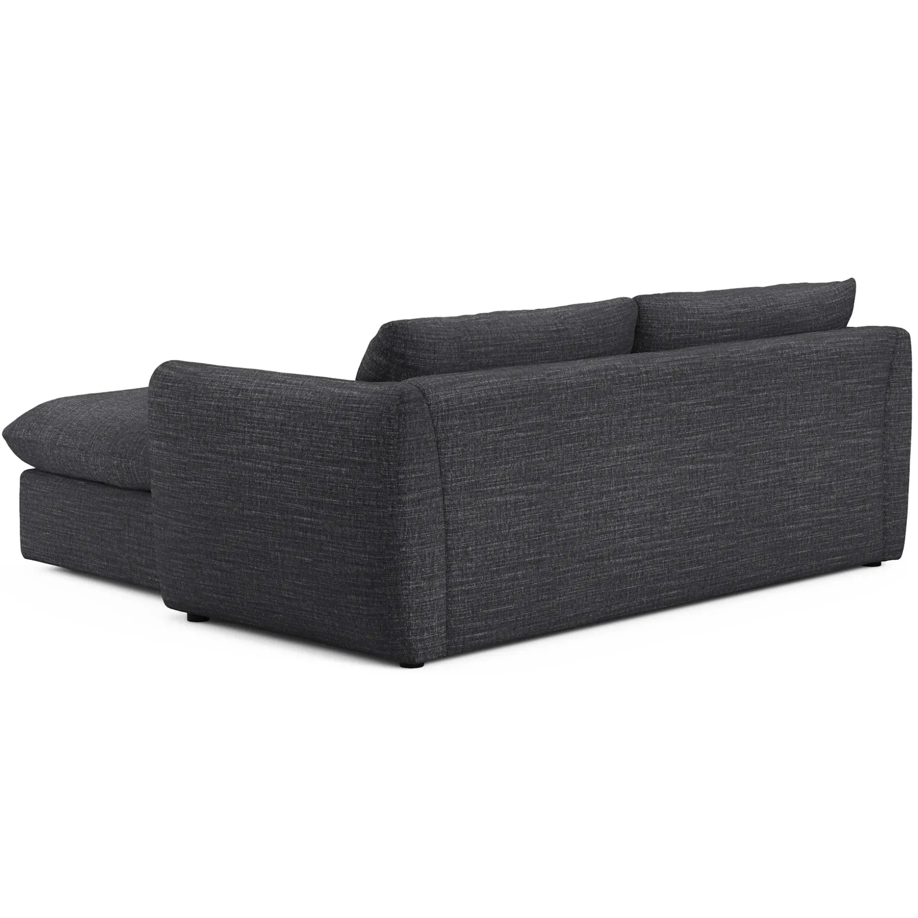 Leigh 86" Reversible Storage Sectional - Napa Charcoal