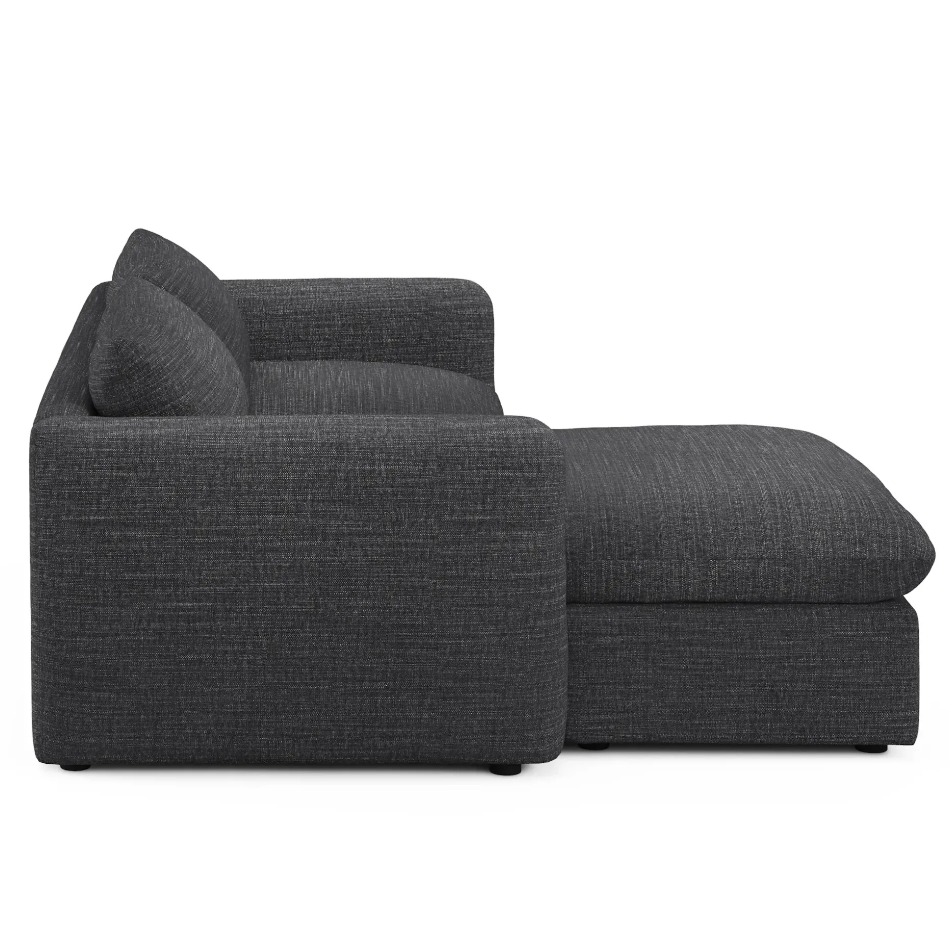 Leigh 86" Reversible Storage Sectional - Napa Charcoal