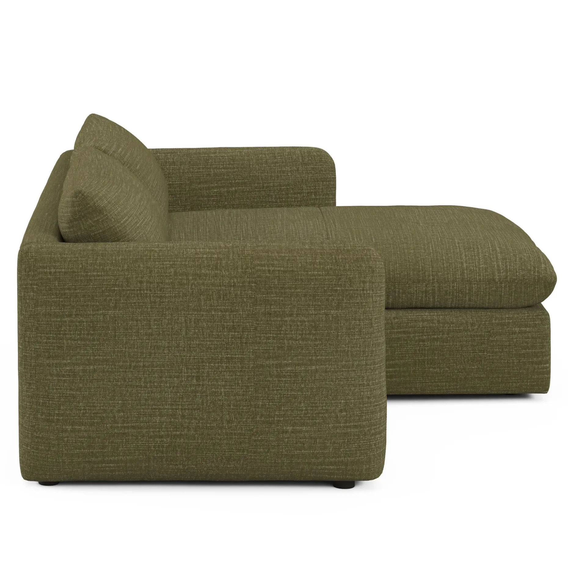 Leigh 86" Reversible Storage Sectional - Napa Moss