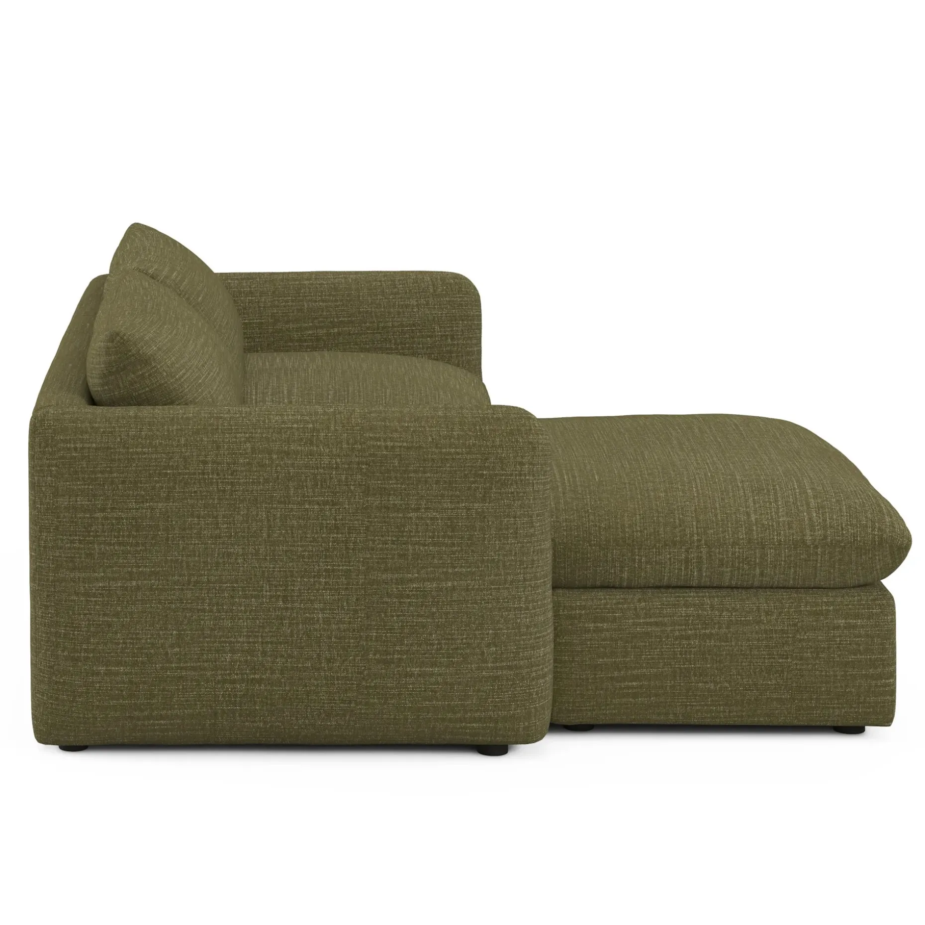 Leigh 86" Reversible Storage Sectional - Napa Moss
