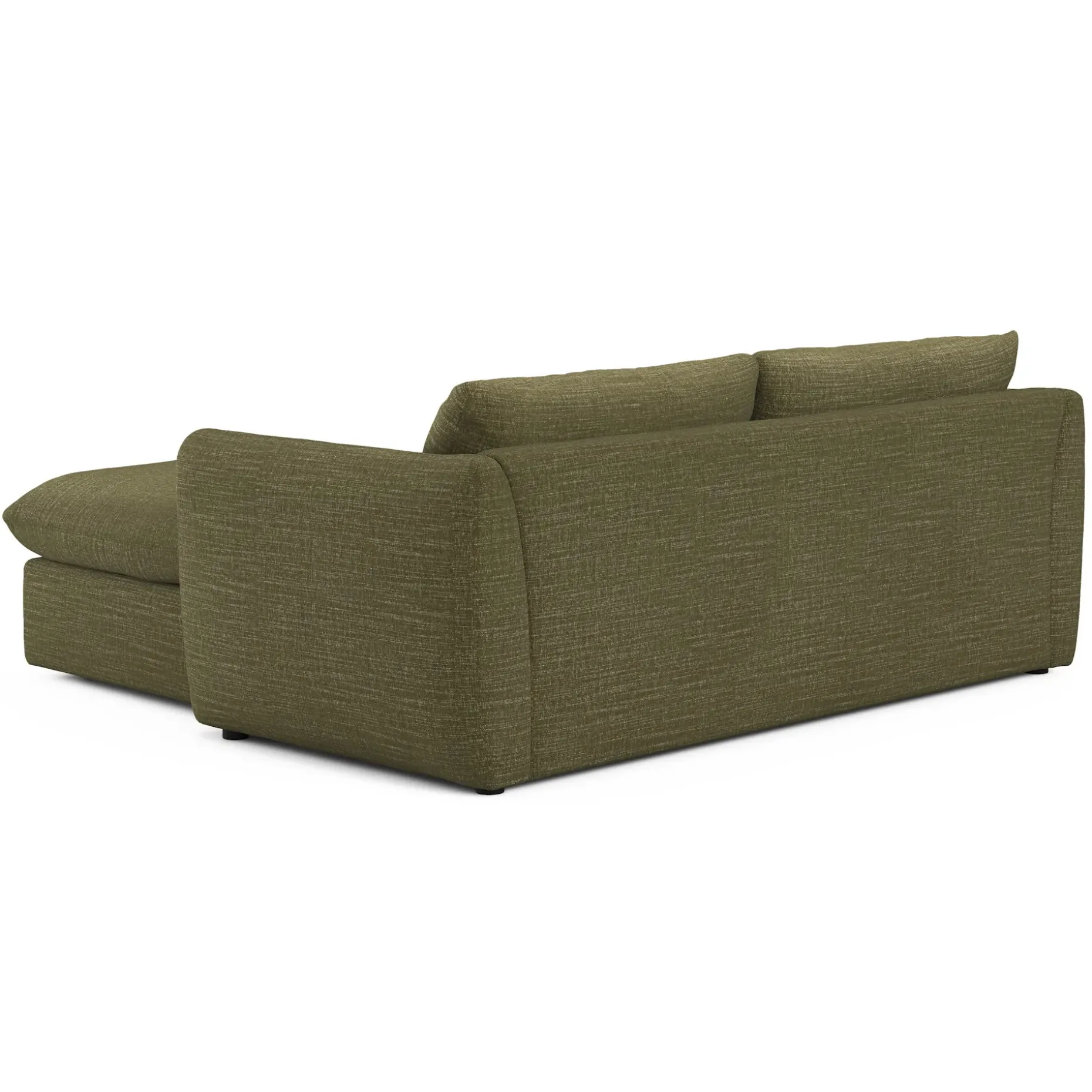 Leigh 86" Reversible Storage Sectional - Napa Moss