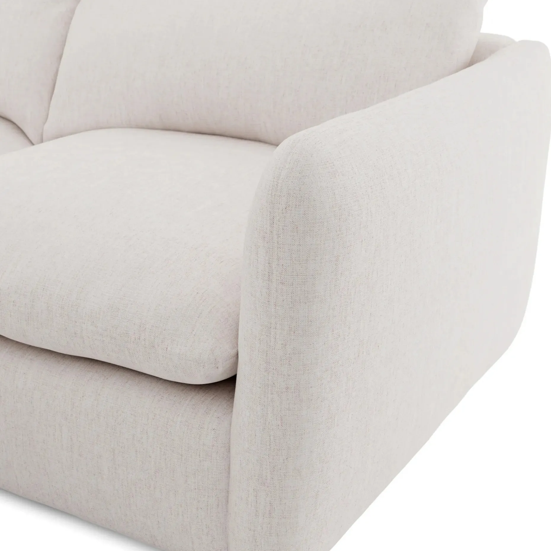 Leigh 86" Reversible Storage Sleeper Sectional - Napa White