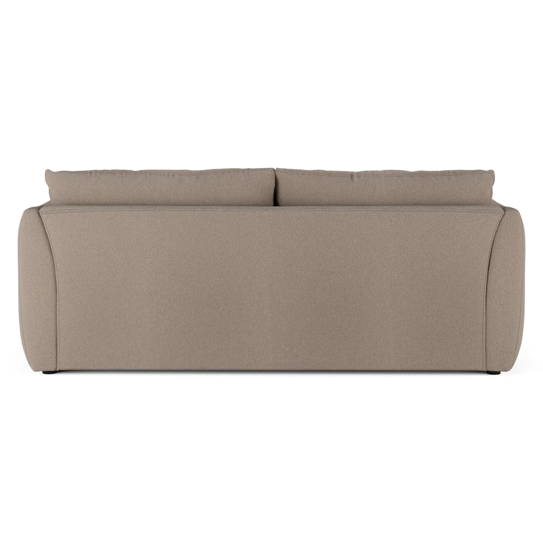 Leigh 86" Reversible Storage Sleeper Sectional - Sandstone Wool Bouclé
