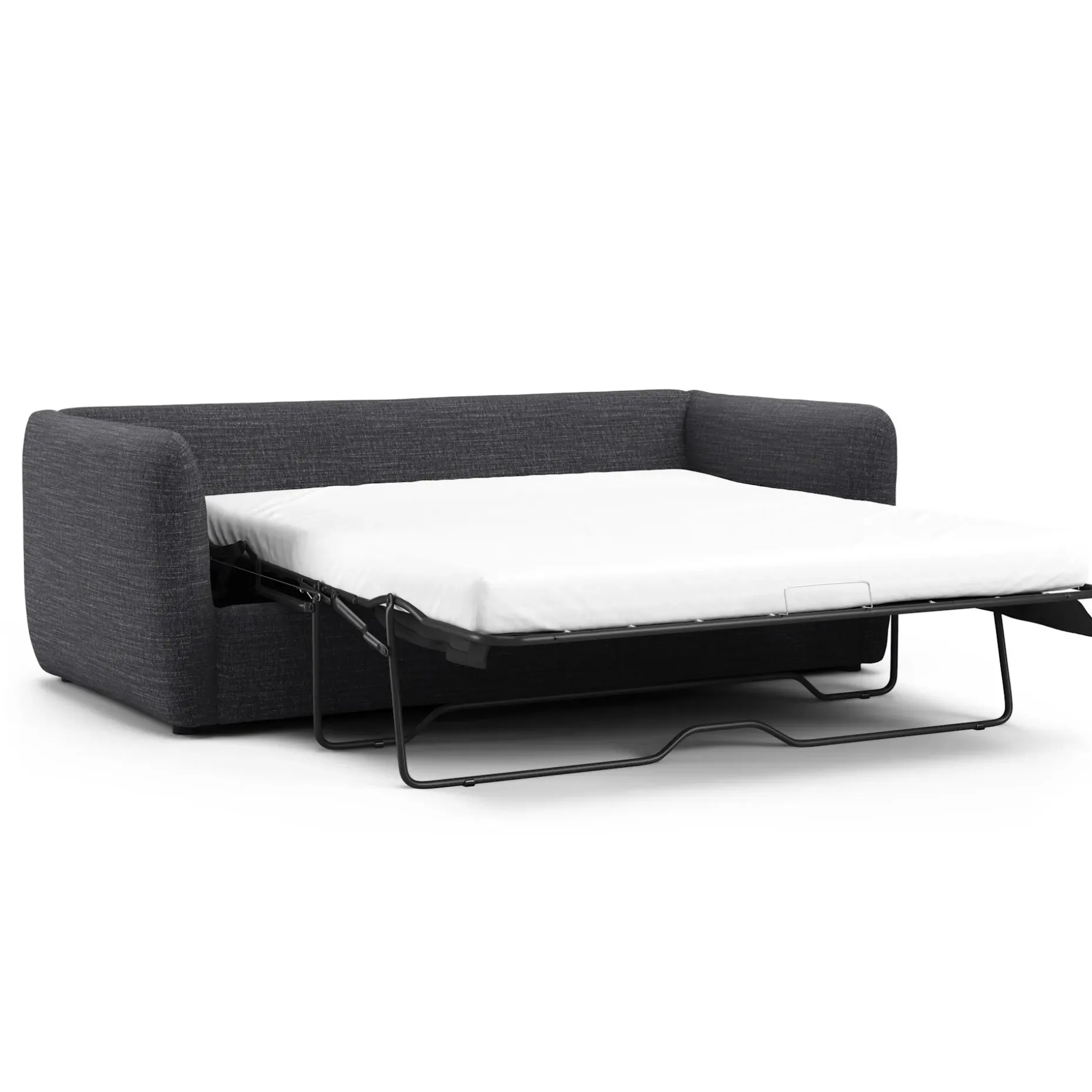 Leigh 86" Reversible Storage Sleeper Sectional - Napa Charcoal