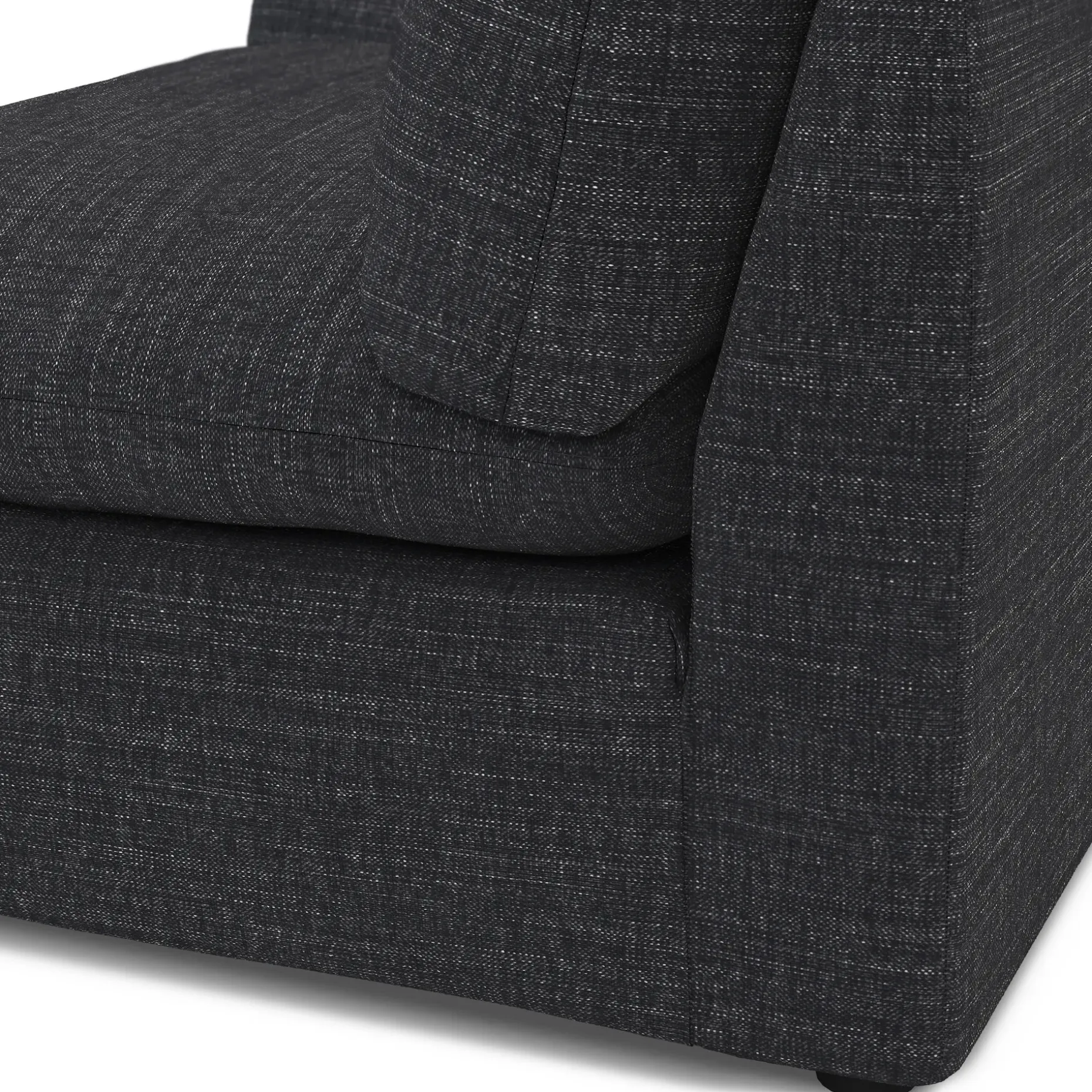 Leigh 46" Right Arm Module - Napa Charcoal