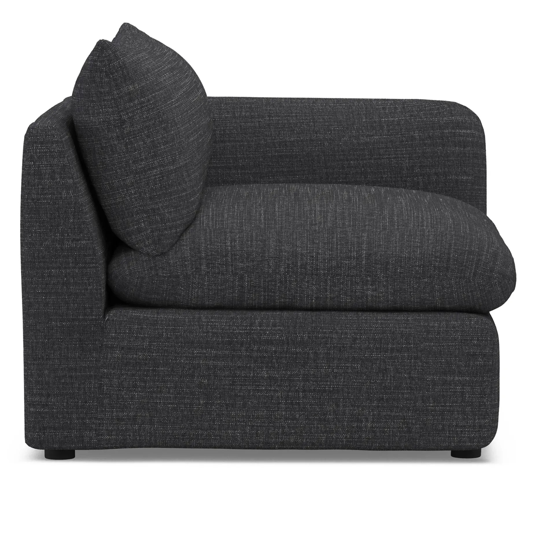 Leigh 46" Right Arm Module - Napa Charcoal