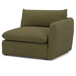 Leigh 46" Right Arm Module - Napa Moss