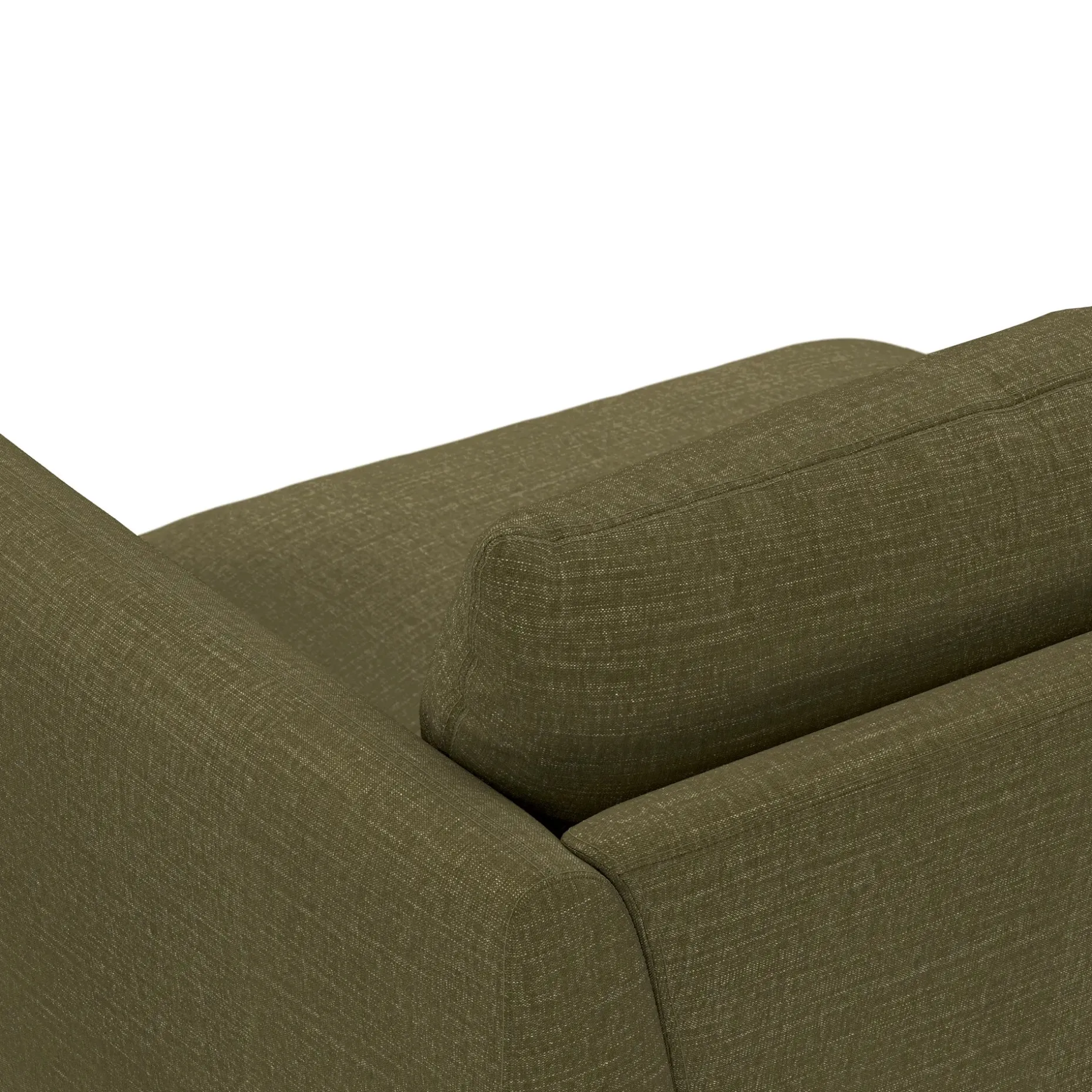 Leigh 46" Right Arm Module - Napa Moss