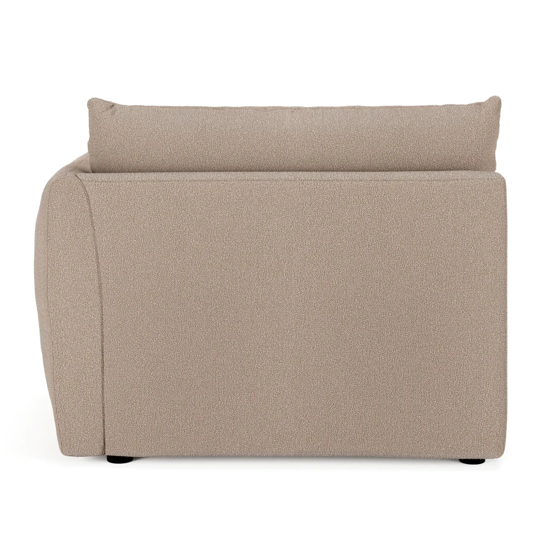 Leigh 46" Right Arm Module - Sandstone Wool Bouclé