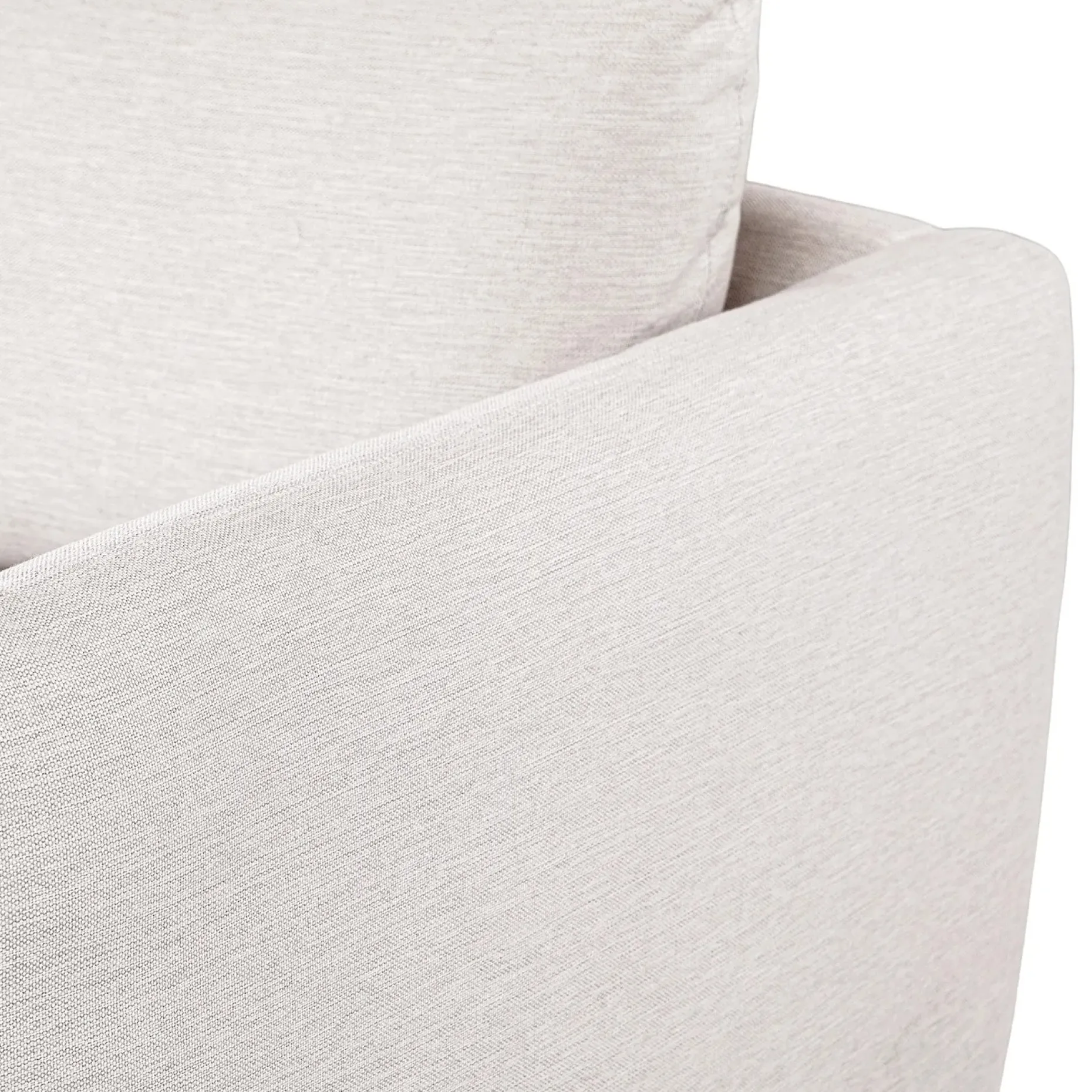 Leigh 46" Right Arm Module - Silver Ivory