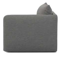 Leigh 46" Right Arm Module - Silver Gray
