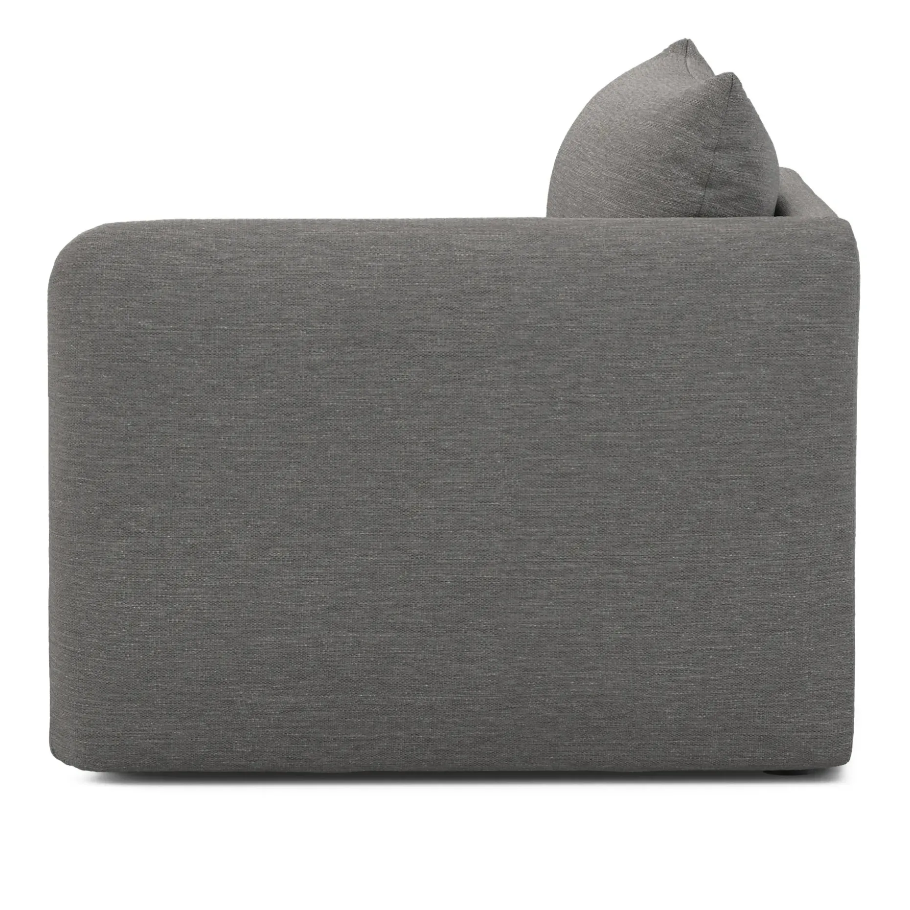 Leigh 46" Right Arm Module - Silver Gray