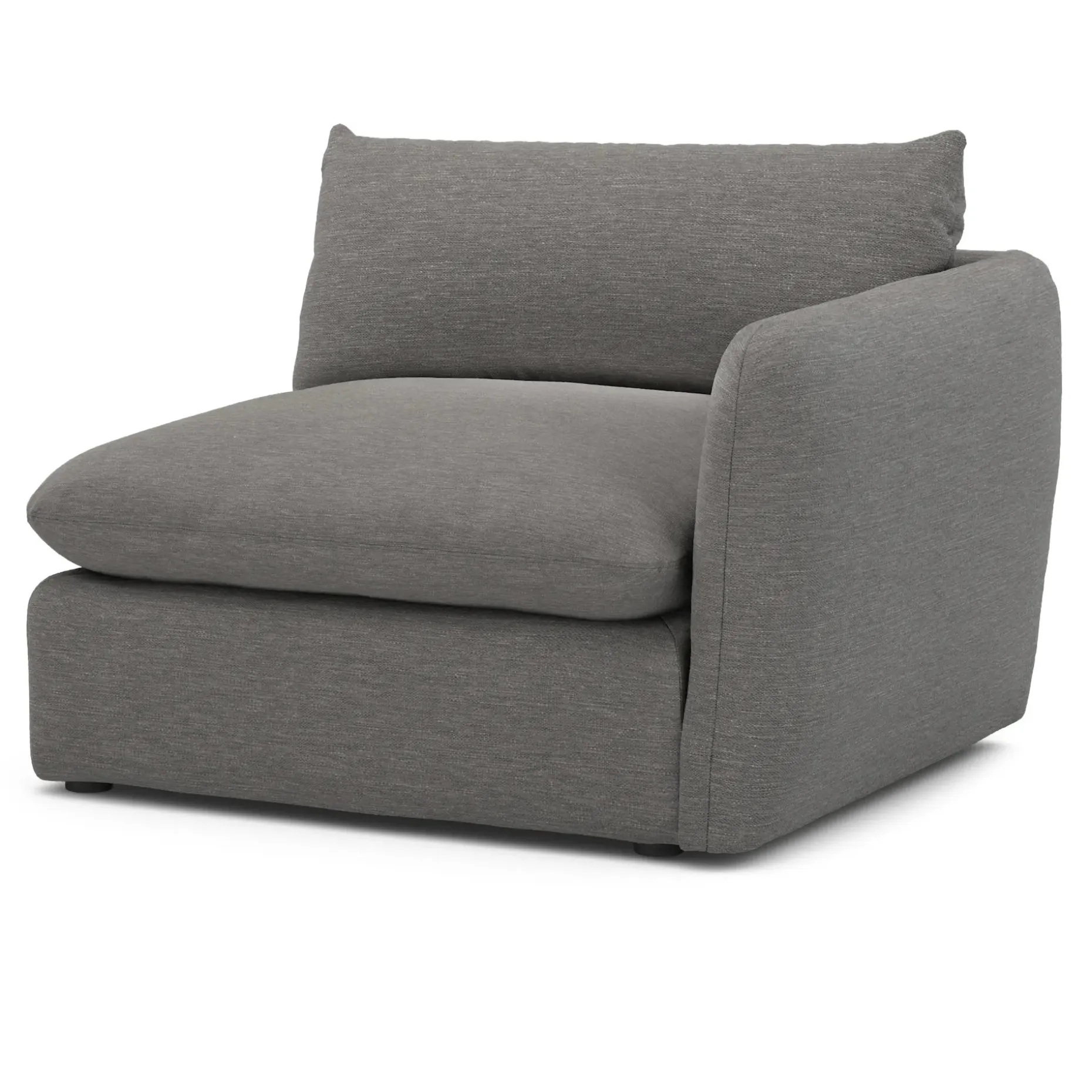 Leigh 46" Right Arm Module - Silver Gray