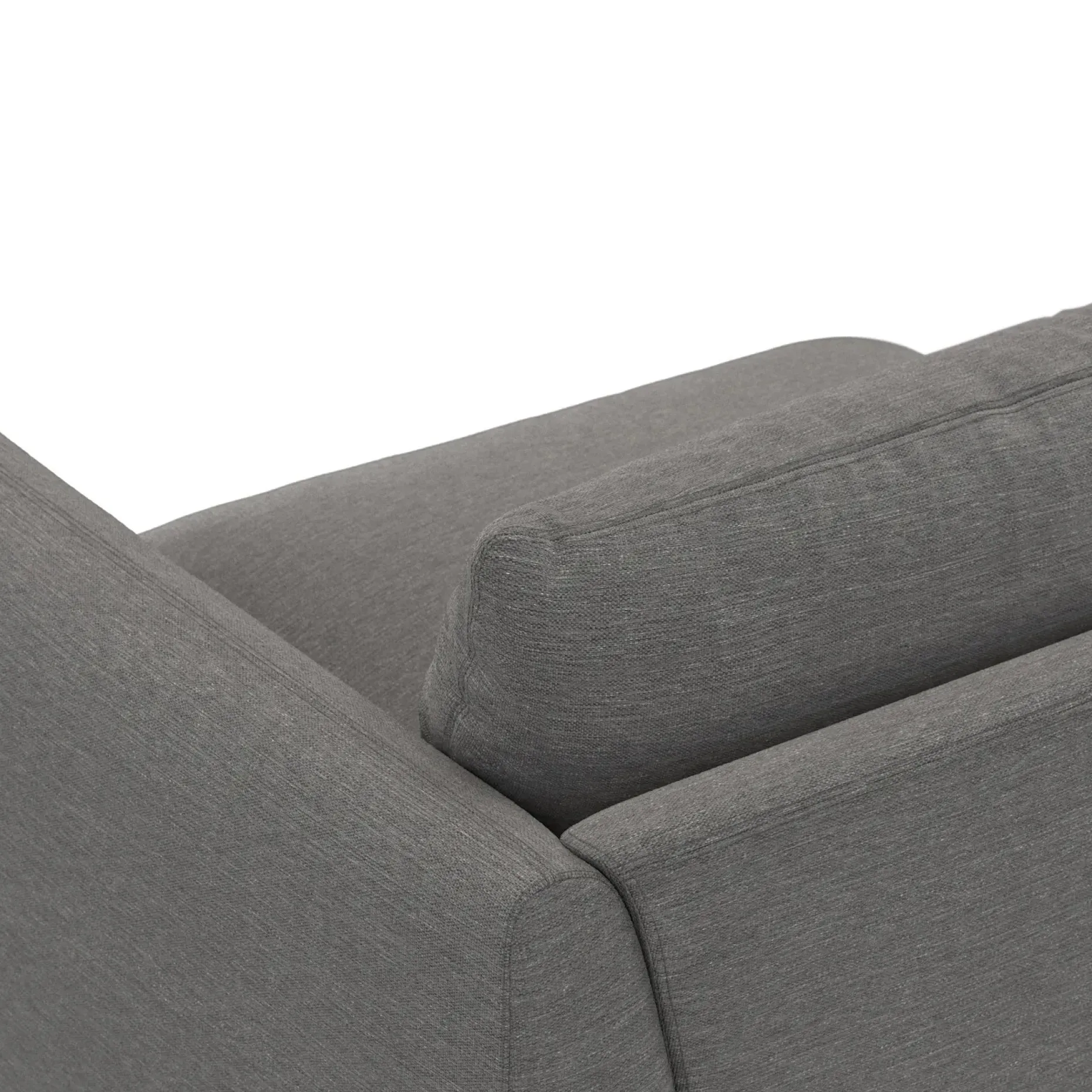 Leigh 46" Right Arm Module - Silver Gray