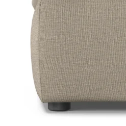 Leigh 46" Right Arm Module - Silver Taupe