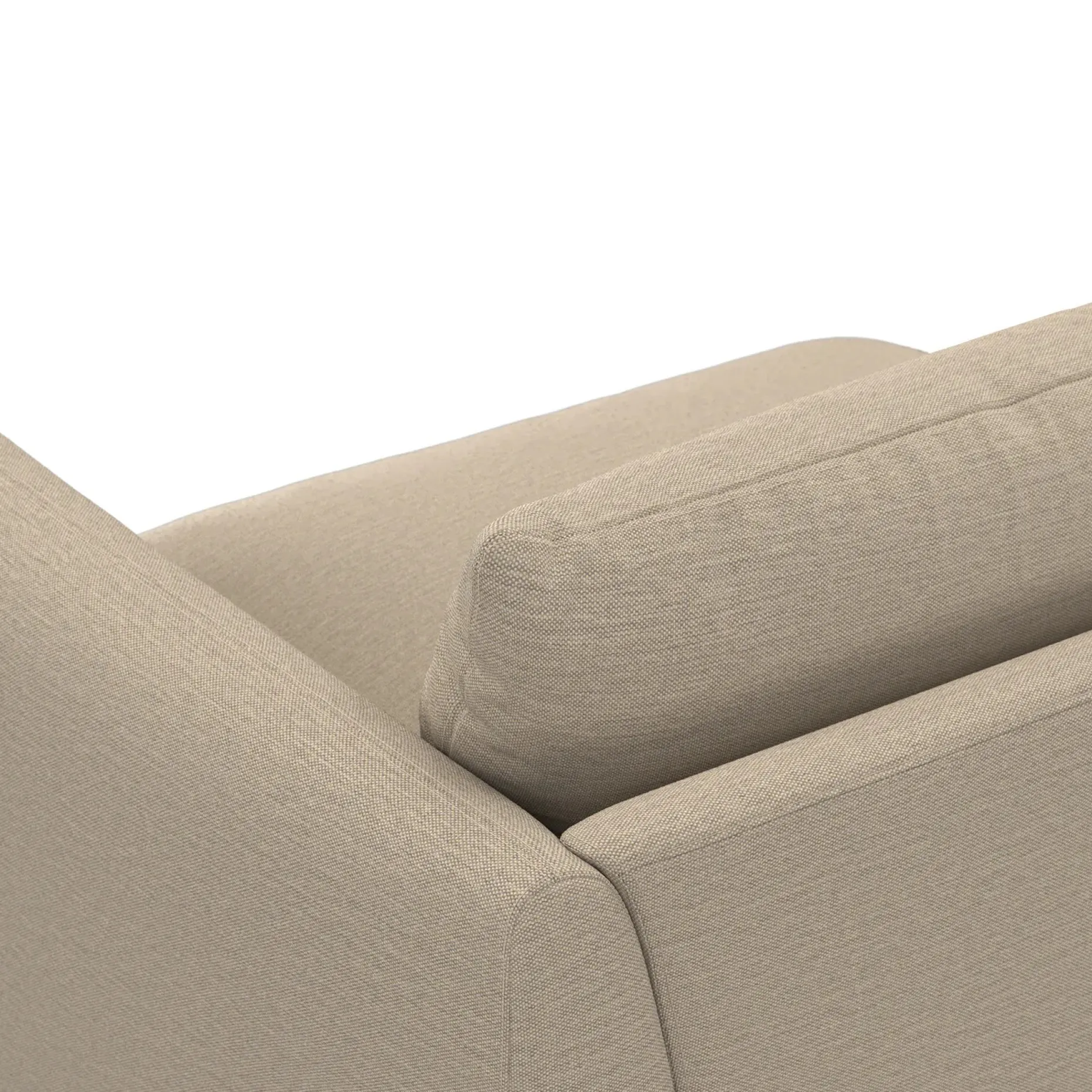 Leigh 46" Right Arm Module - Silver Taupe