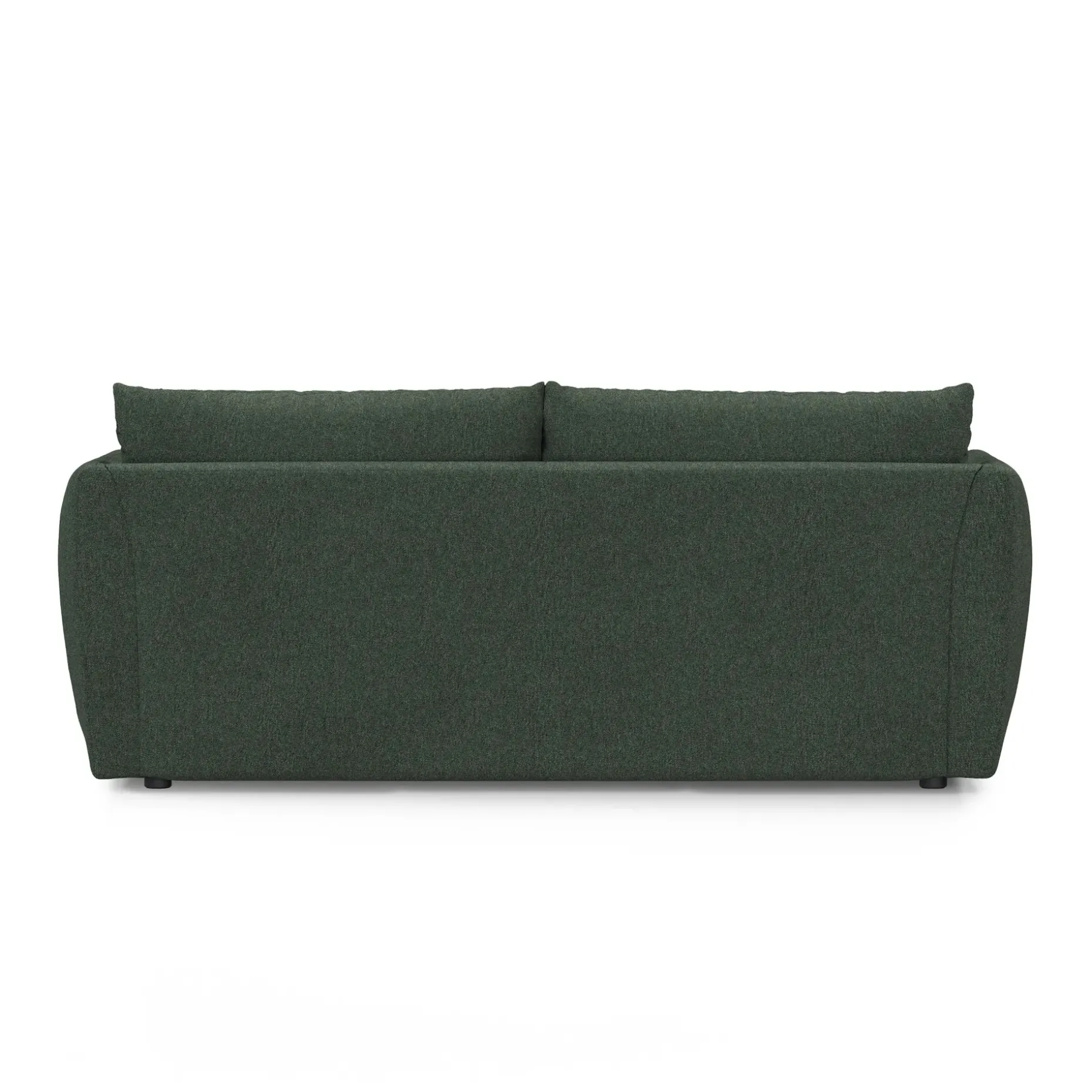 Leigh 86" Sofa Bed - Green Wool Bouclé