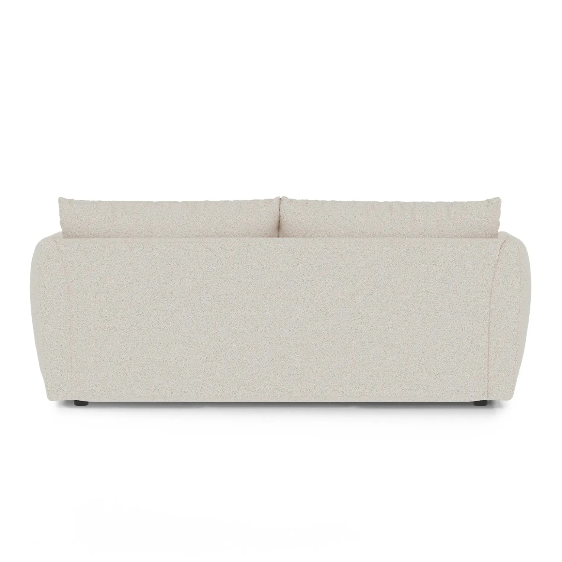 Leigh 86" Sofa Bed - Ivory Wool Bouclé