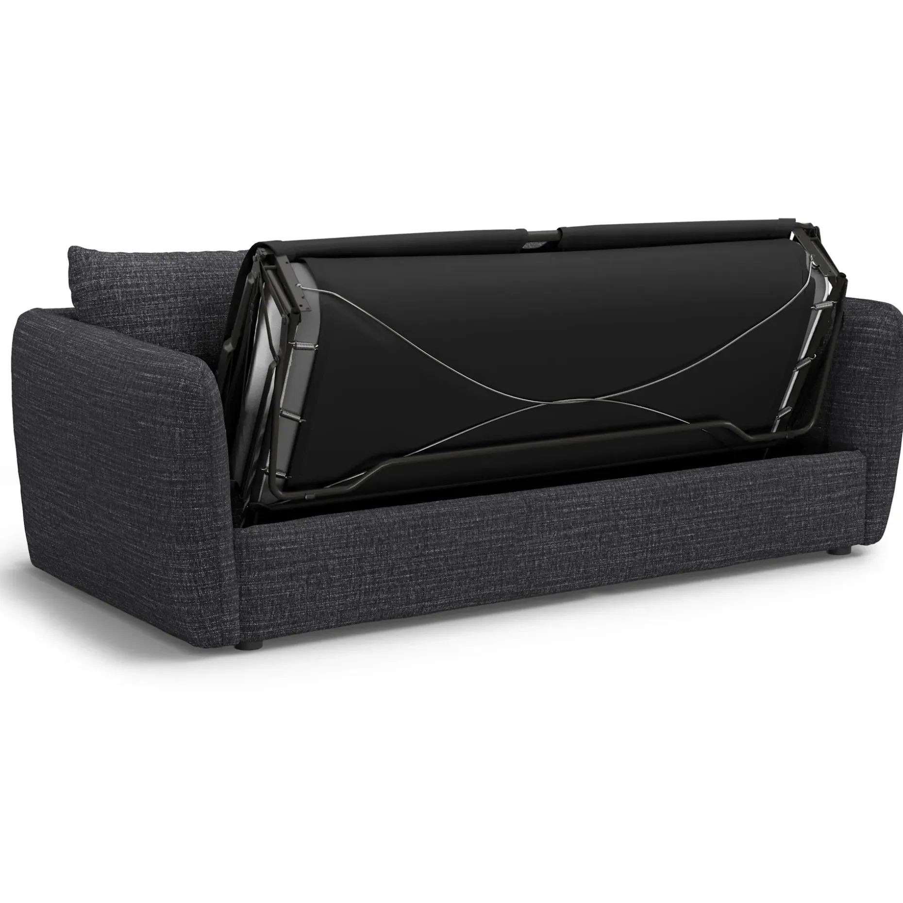 Leigh 86" Sofa Bed - Napa Charcoal
