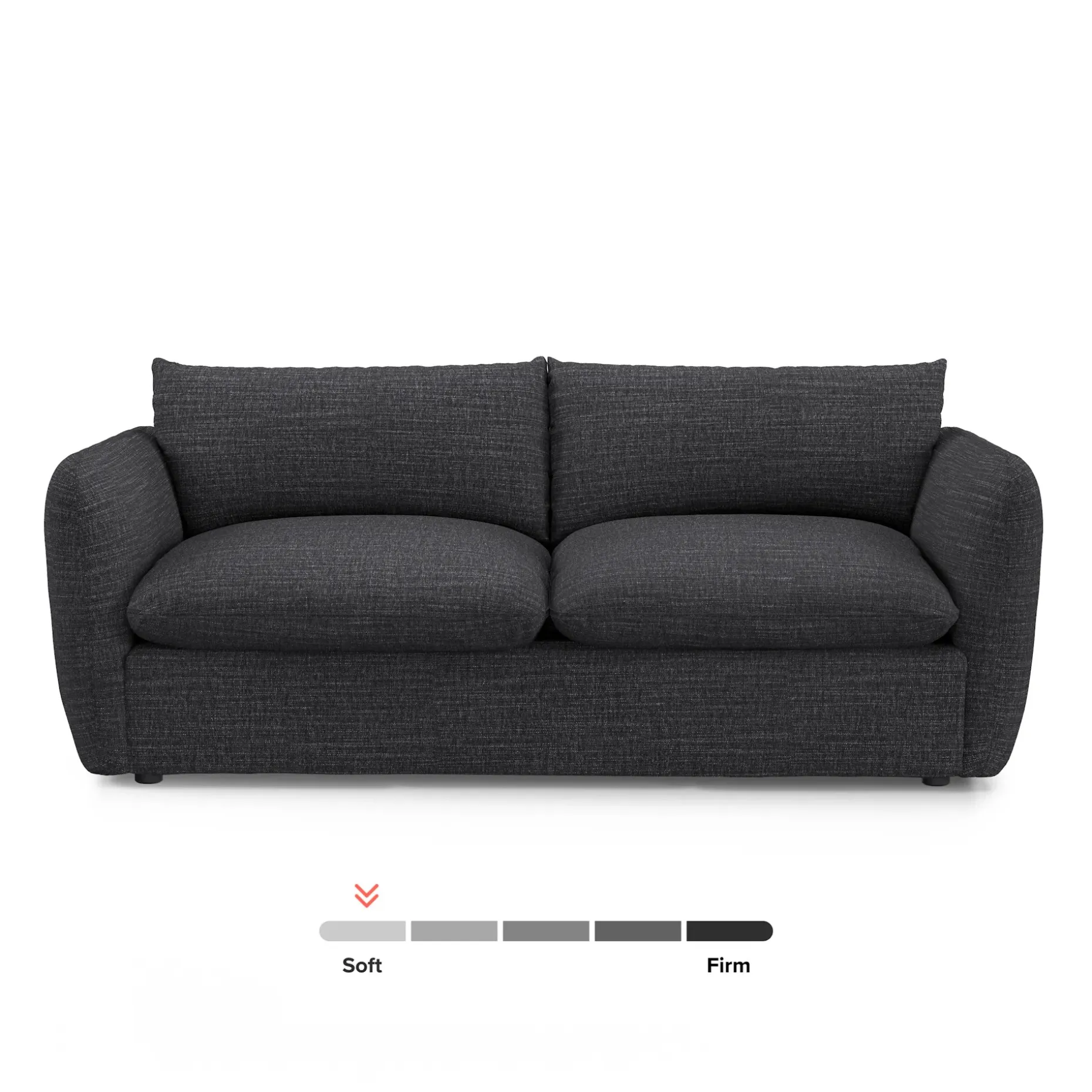 Leigh 86" Sofa Bed - Napa Charcoal