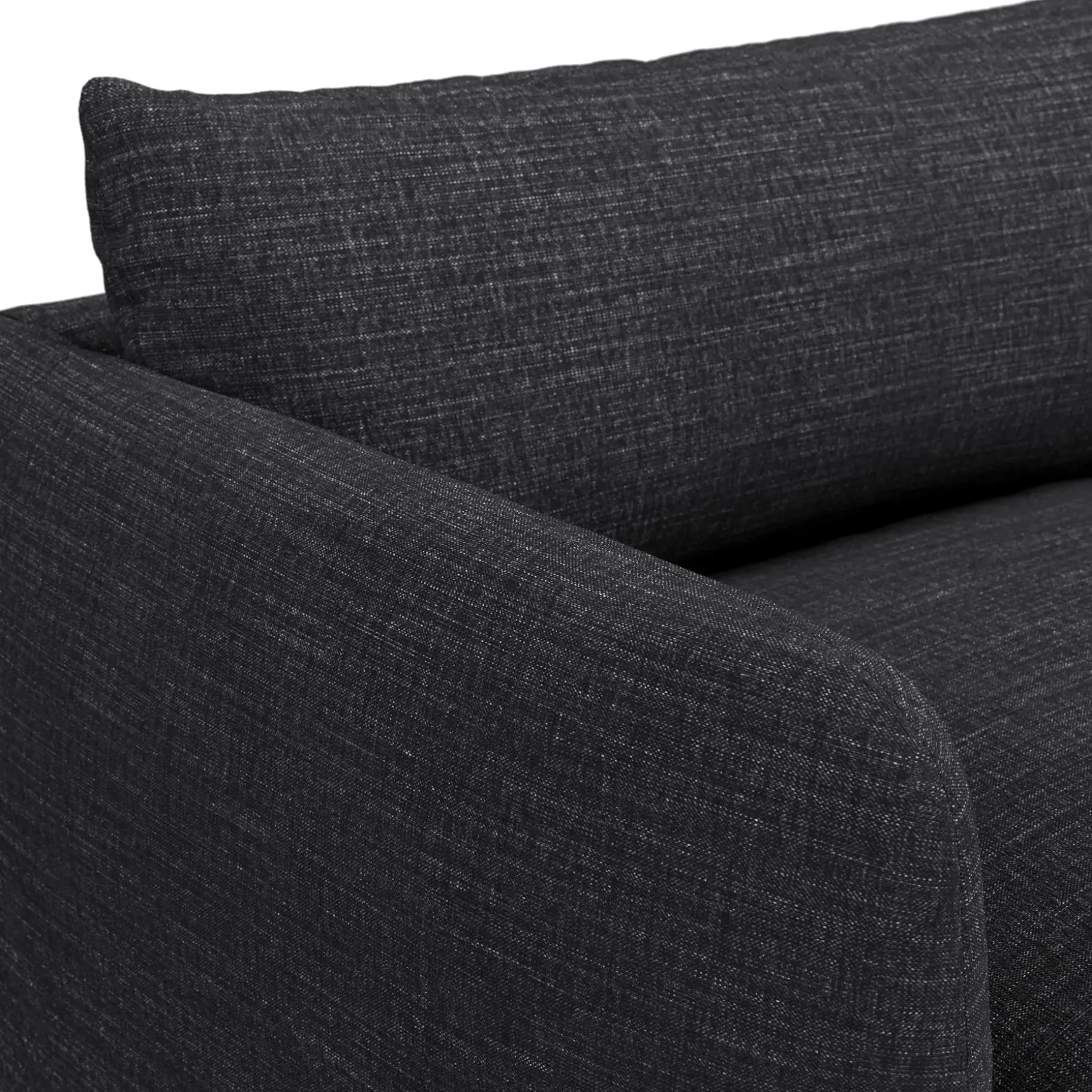 Leigh 86" Sofa Bed - Napa Charcoal