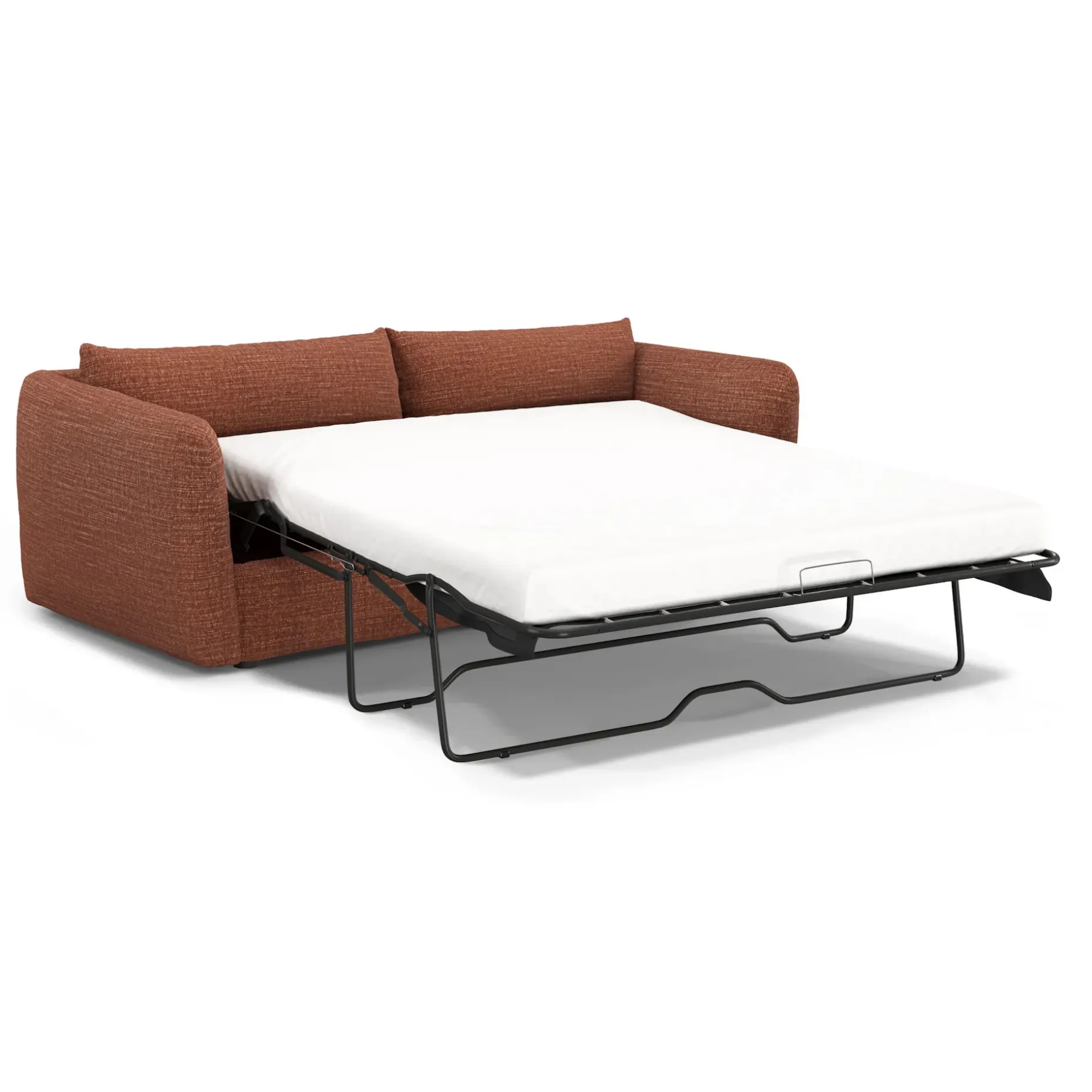 Leigh 86" Sofa Bed - Napa Rust