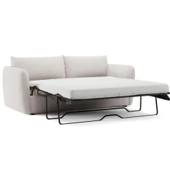 Leigh 86" Sofa Bed - Napa White