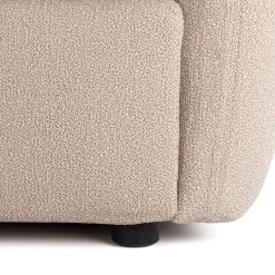 Leigh 86" Sofa Bed - Sandstone Wool Bouclé
