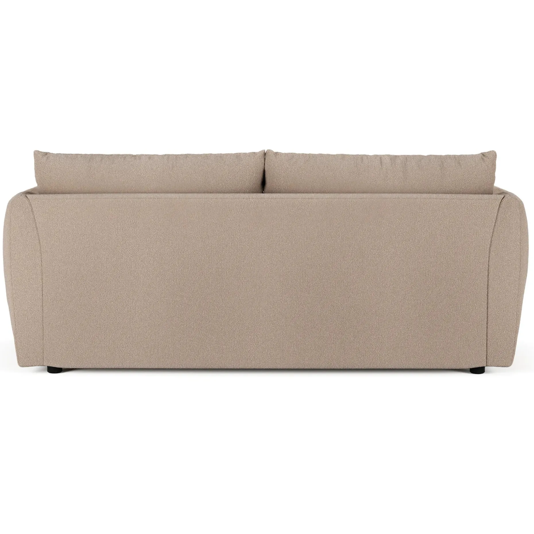 Leigh 86" Sofa Bed - Sandstone Wool Bouclé