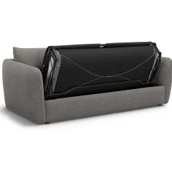 Leigh 86" Sofa Bed - Silver Gray