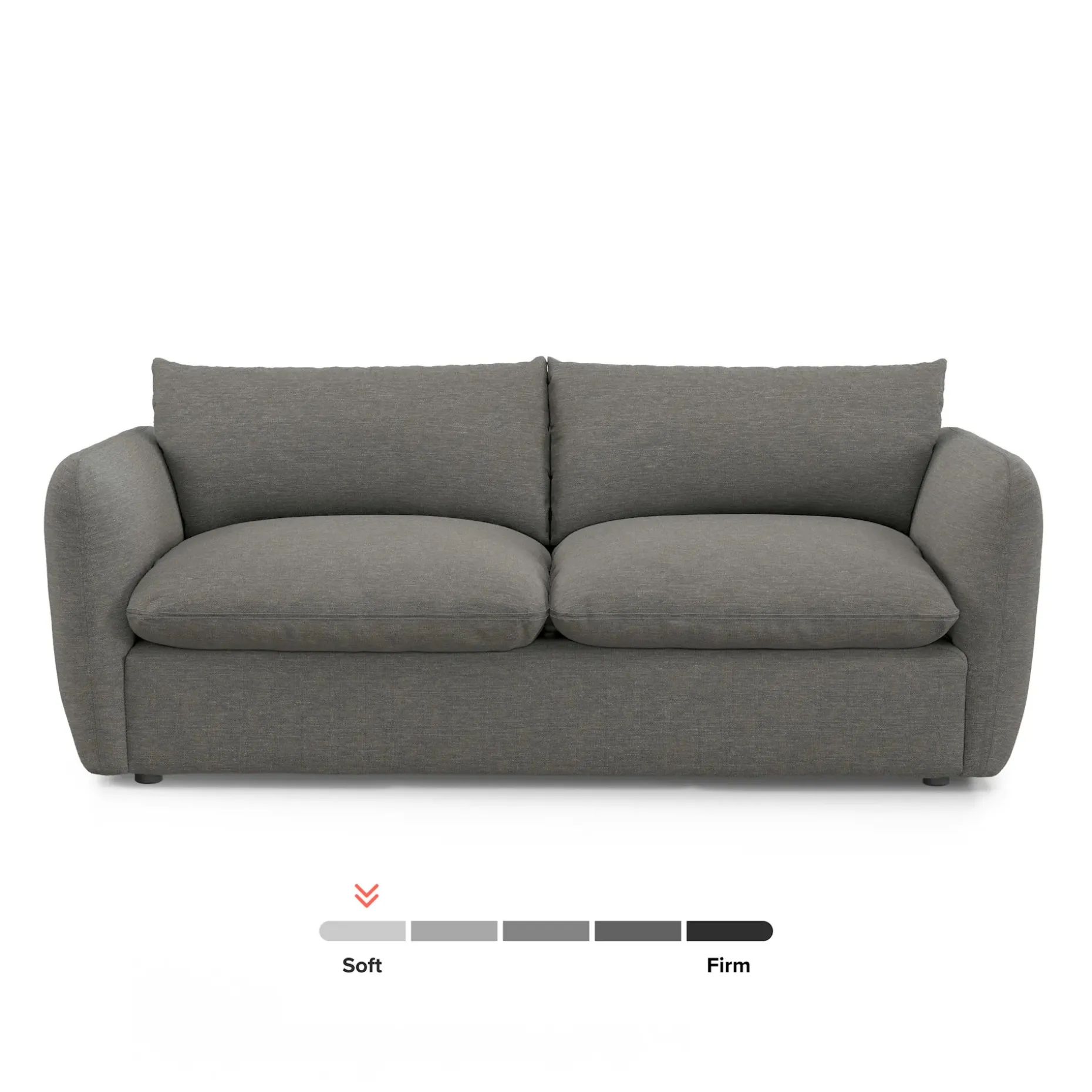 Leigh 86" Sofa Bed - Silver Gray