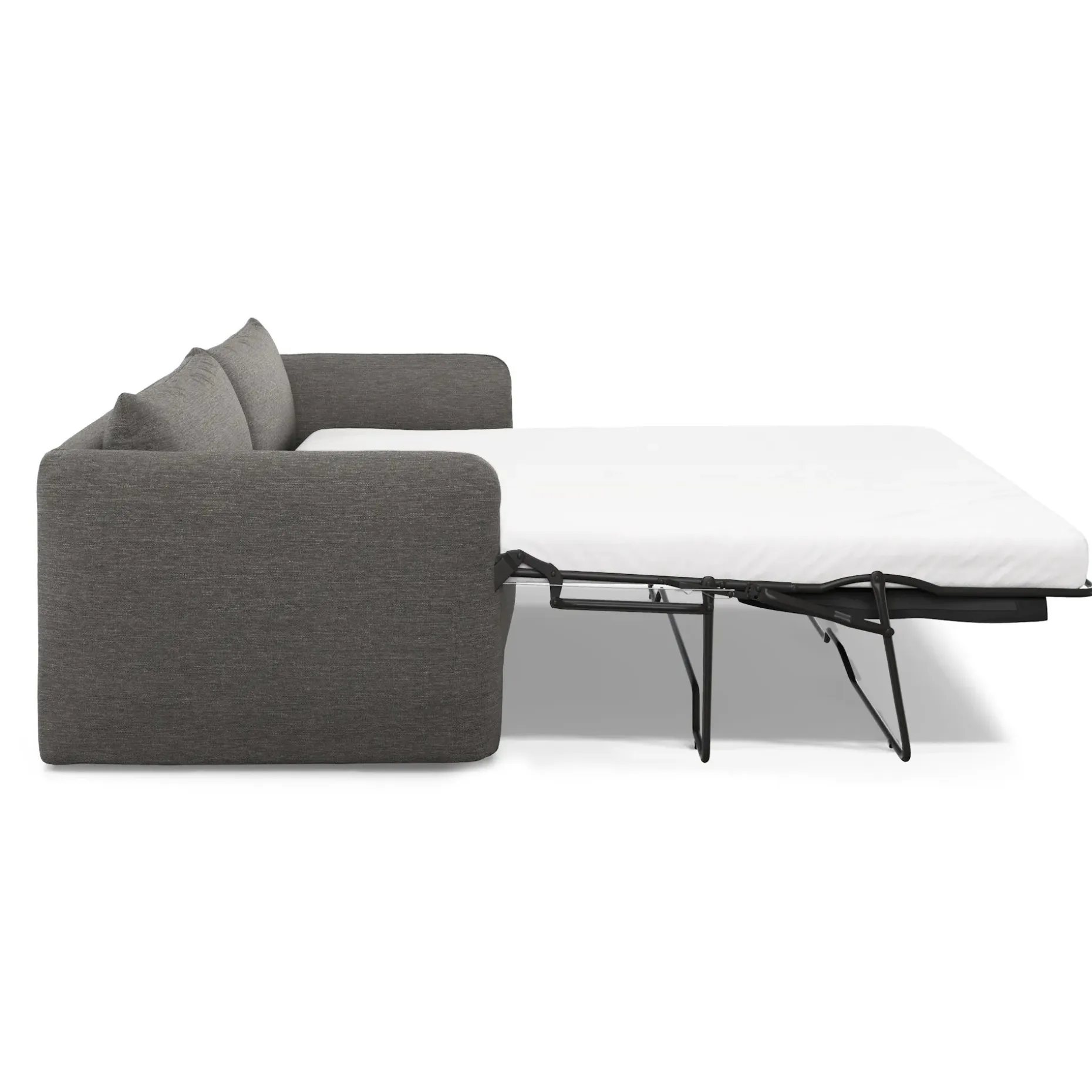 Leigh 86" Sofa Bed - Silver Gray