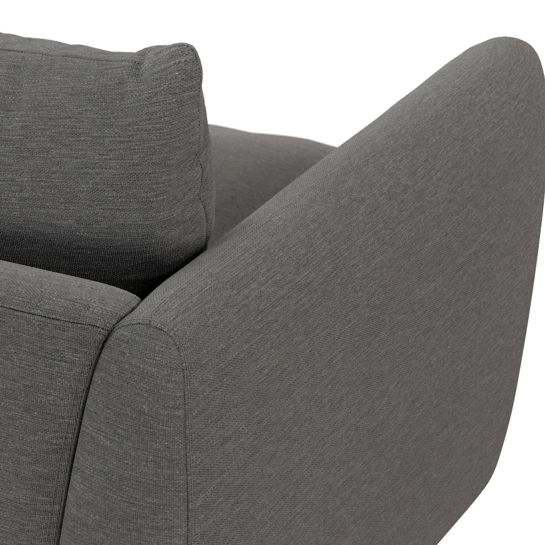 Leigh 86" Sofa Bed - Silver Gray
