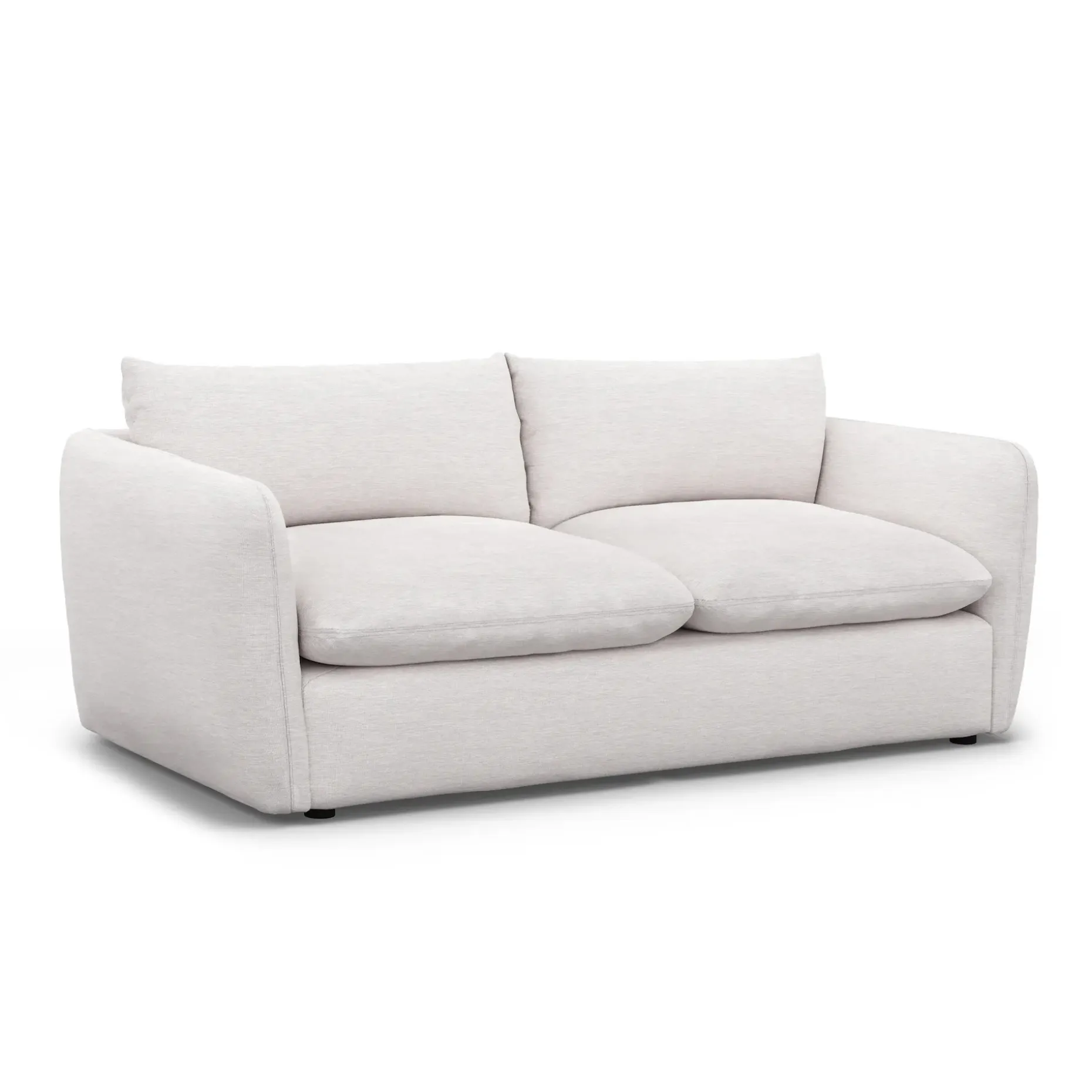 Leigh 86" Sofa Bed - Silver Ivory