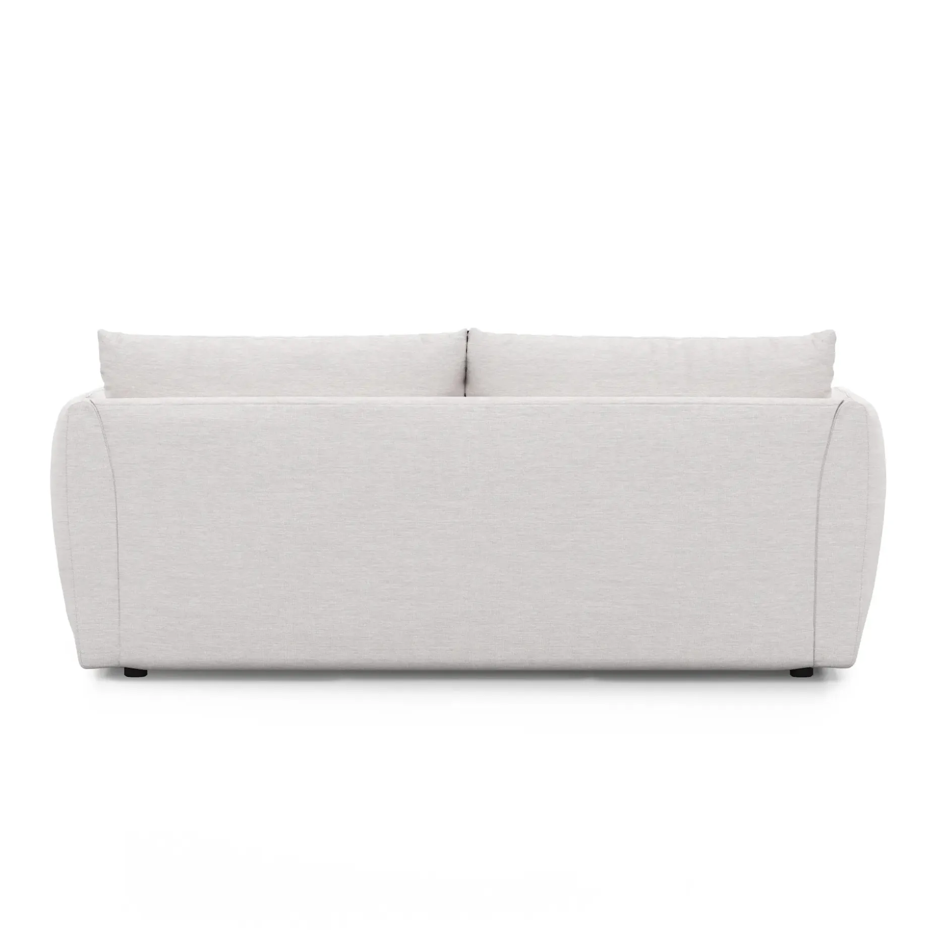 Leigh 86" Sofa Bed - Silver Ivory