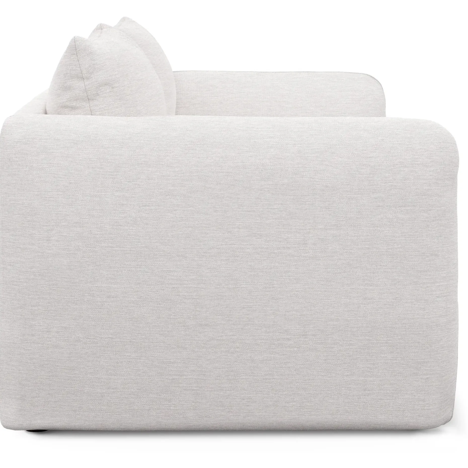 Leigh 86" Sofa Bed - Silver Ivory