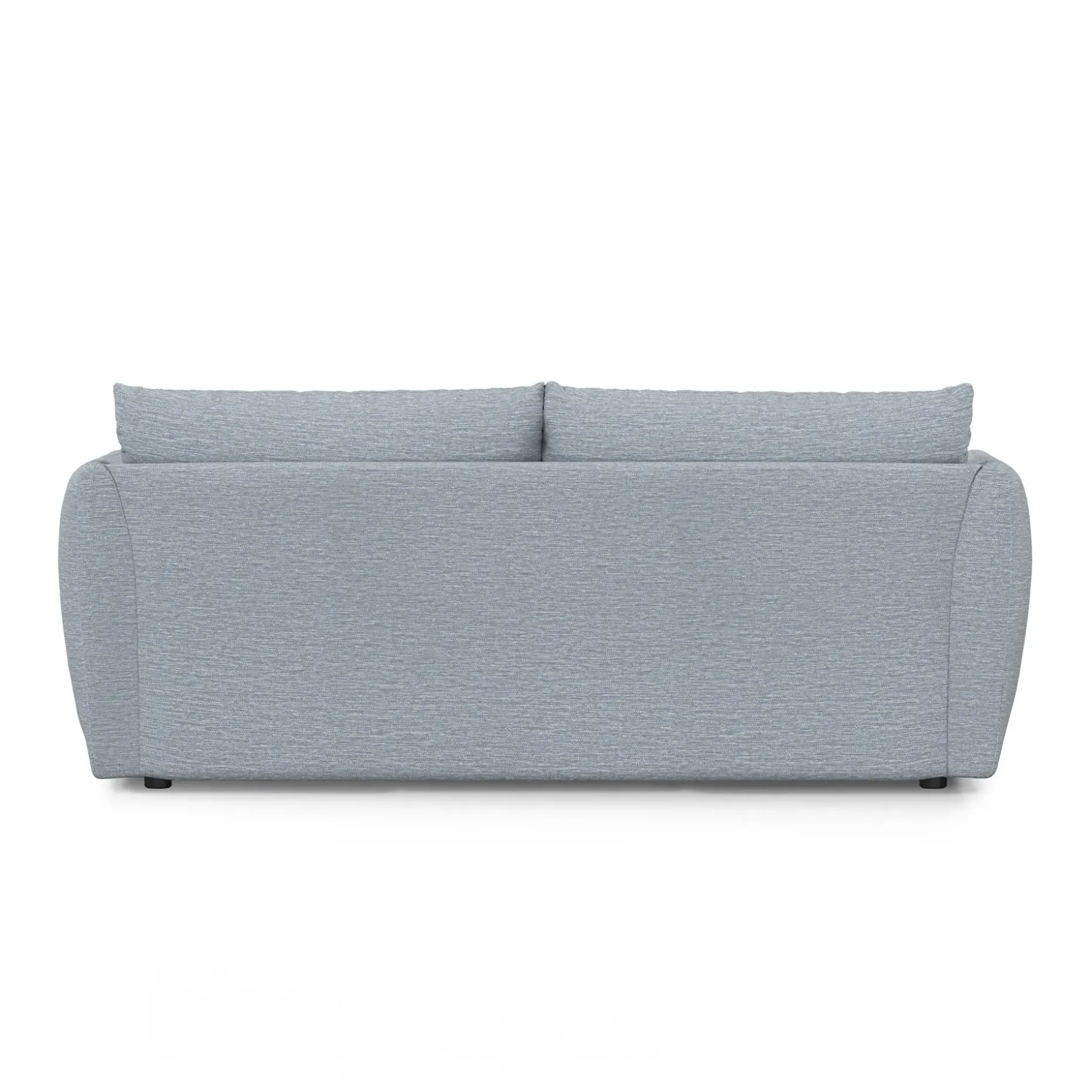 Leigh 86" Sofa Bed - Silver Light Blue