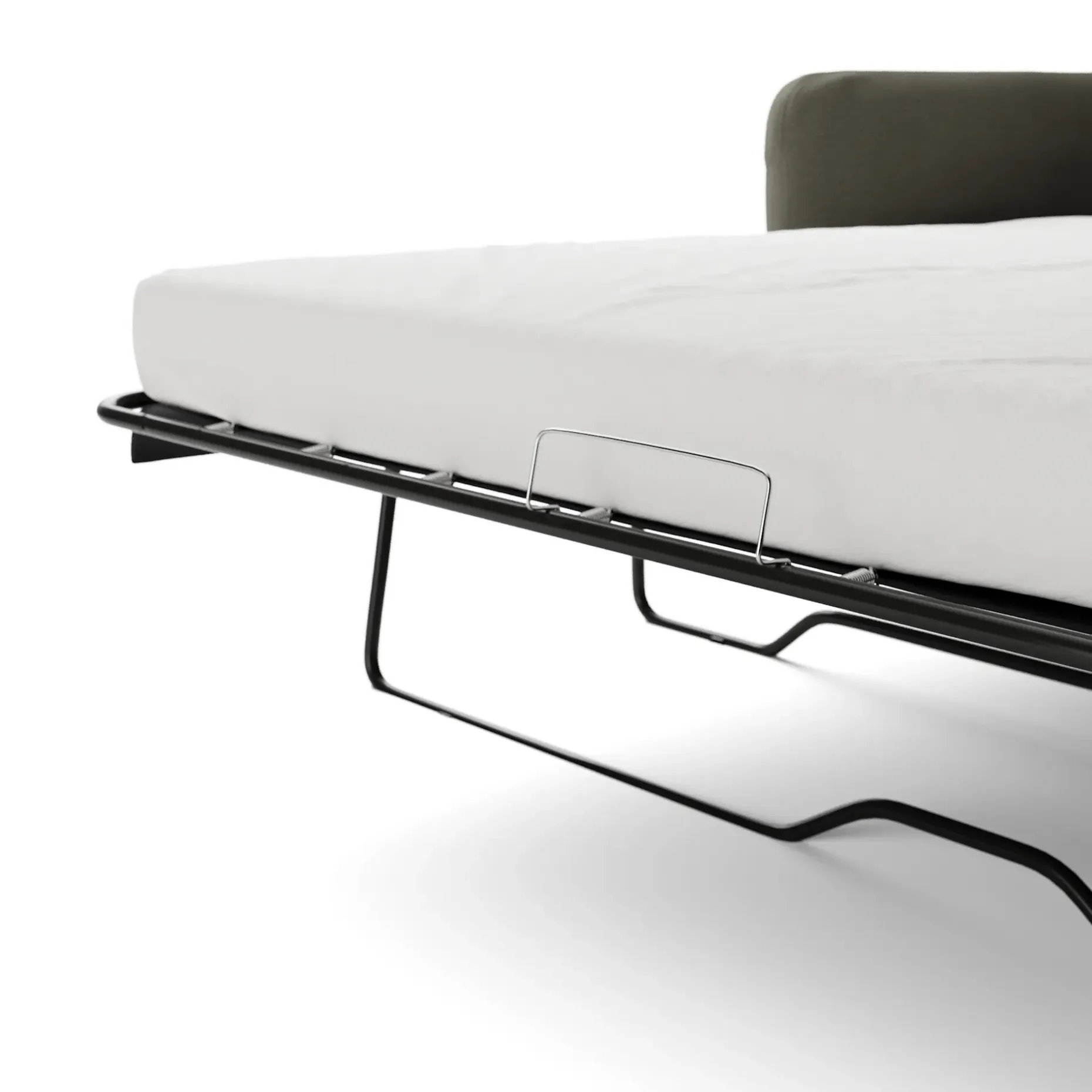 Leigh 86" Sofa Bed - Silver Moss