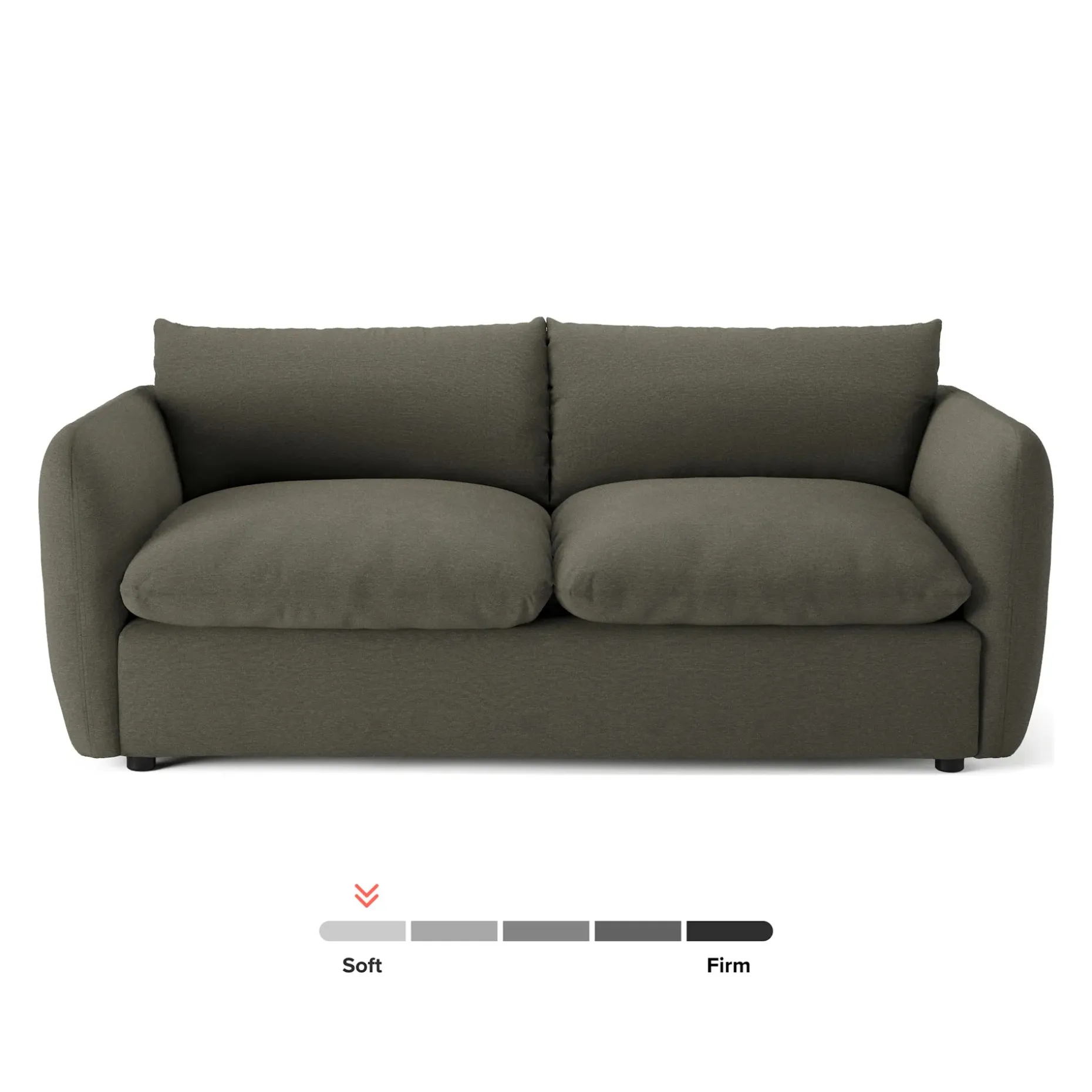 Leigh 86" Sofa Bed - Silver Moss