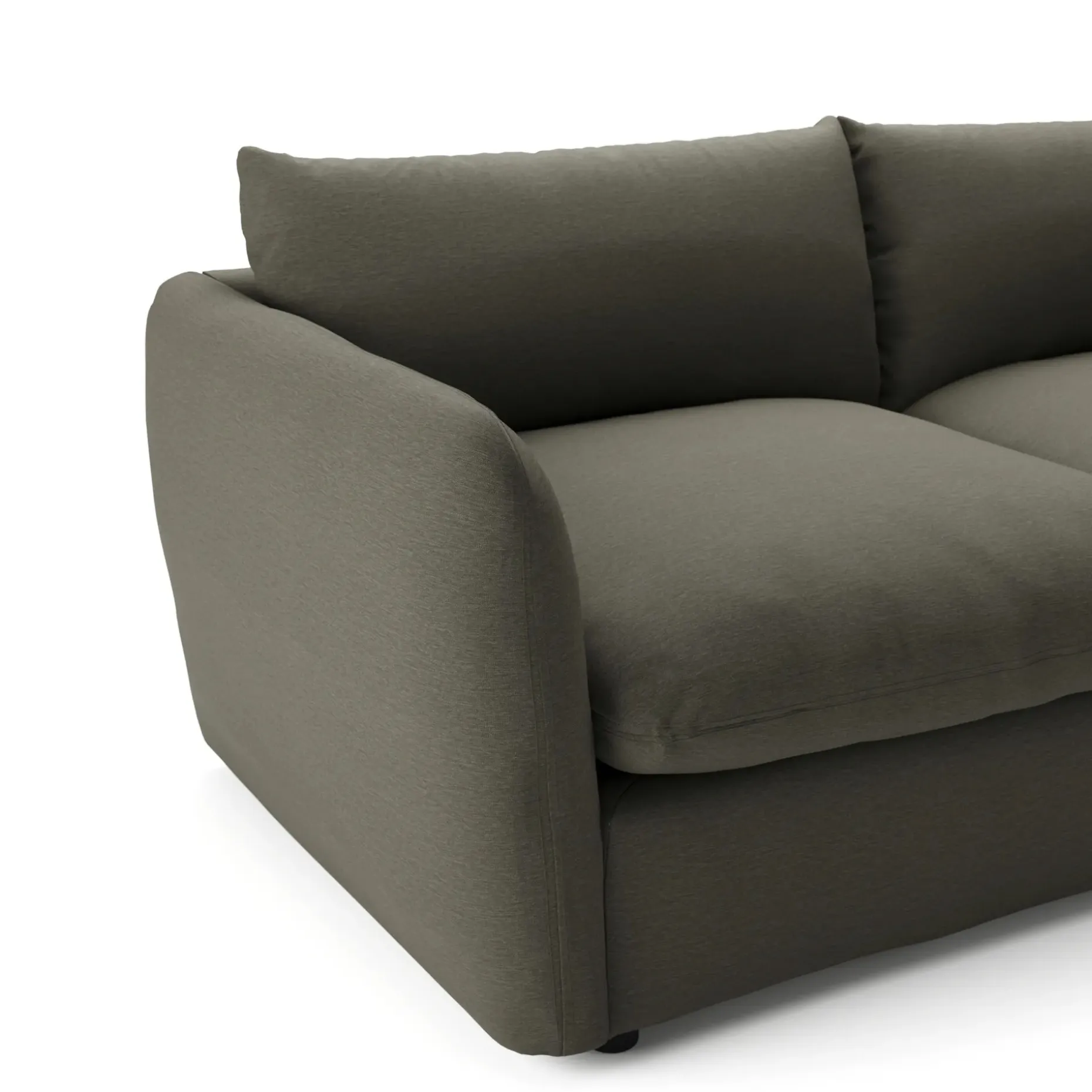 Leigh 86" Sofa Bed - Silver Moss