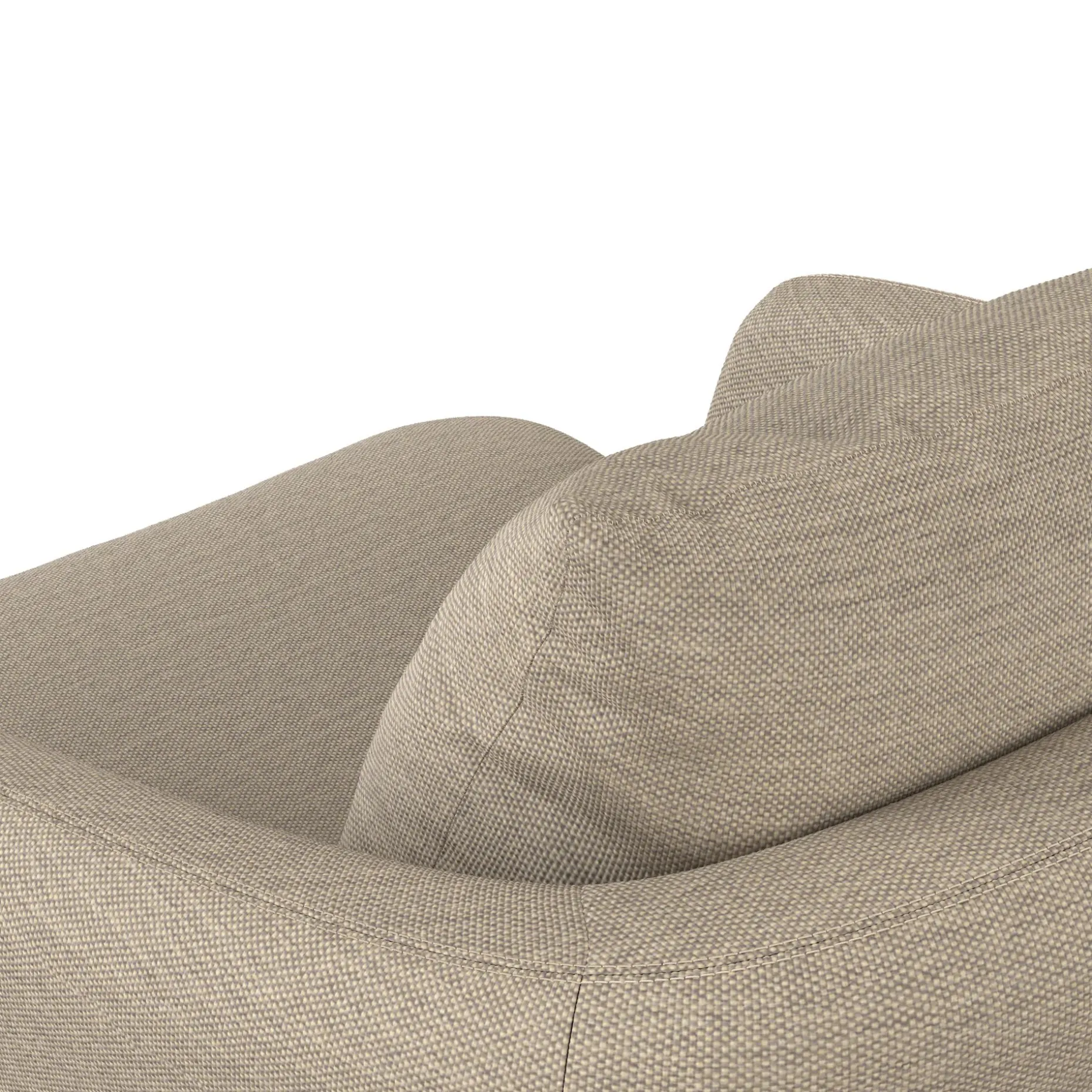 Leigh 33" Swivel Lounge Chair - Silver Taupe