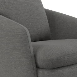 Leigh 33" Swivel Lounge Chair - Silver Gray