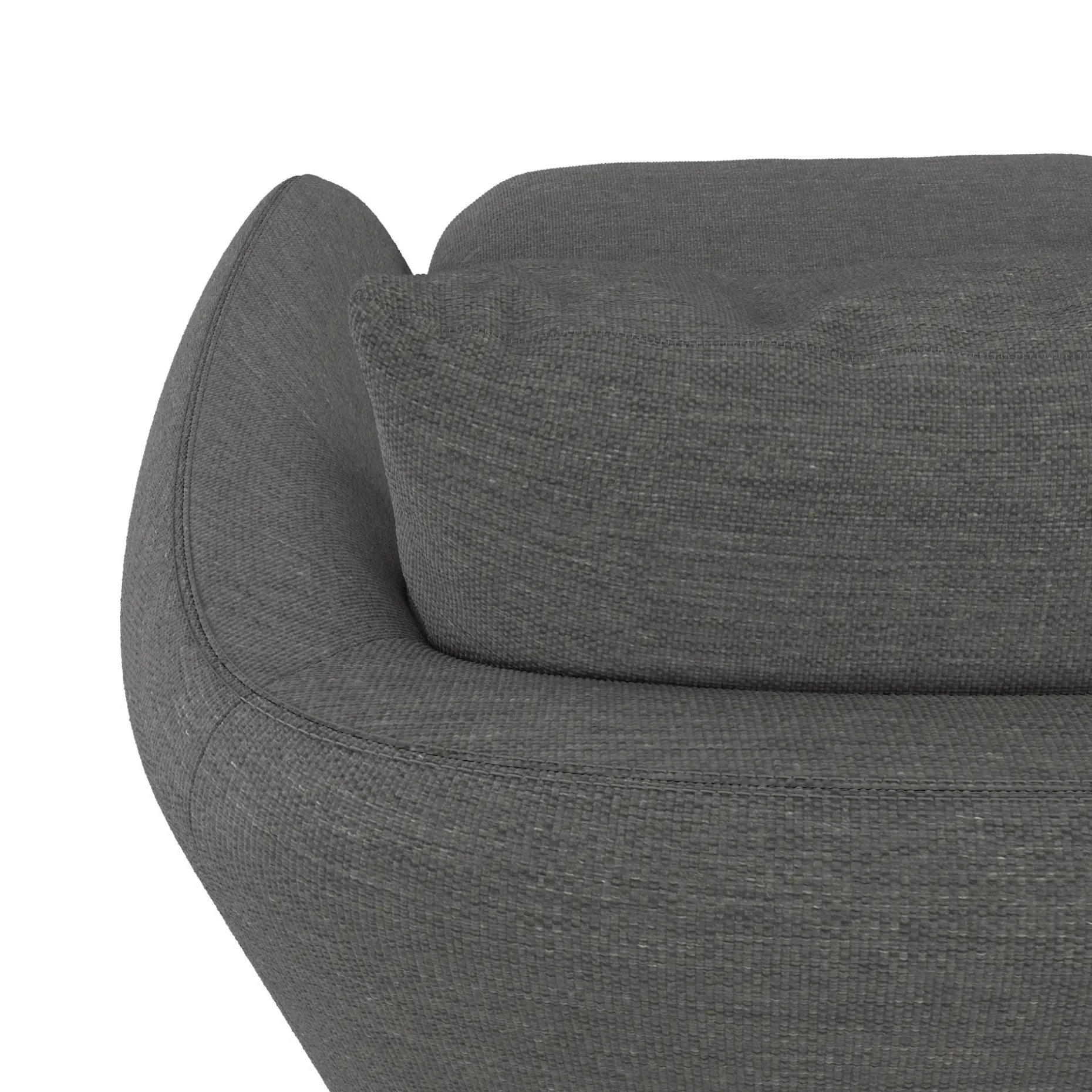 Leigh 33" Swivel Lounge Chair - Silver Gray