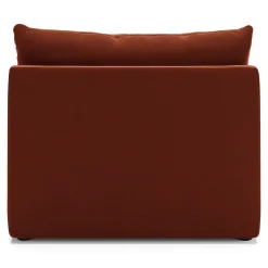 Leigh 39.5" Velvet Armless Chair Module - Hale Rust