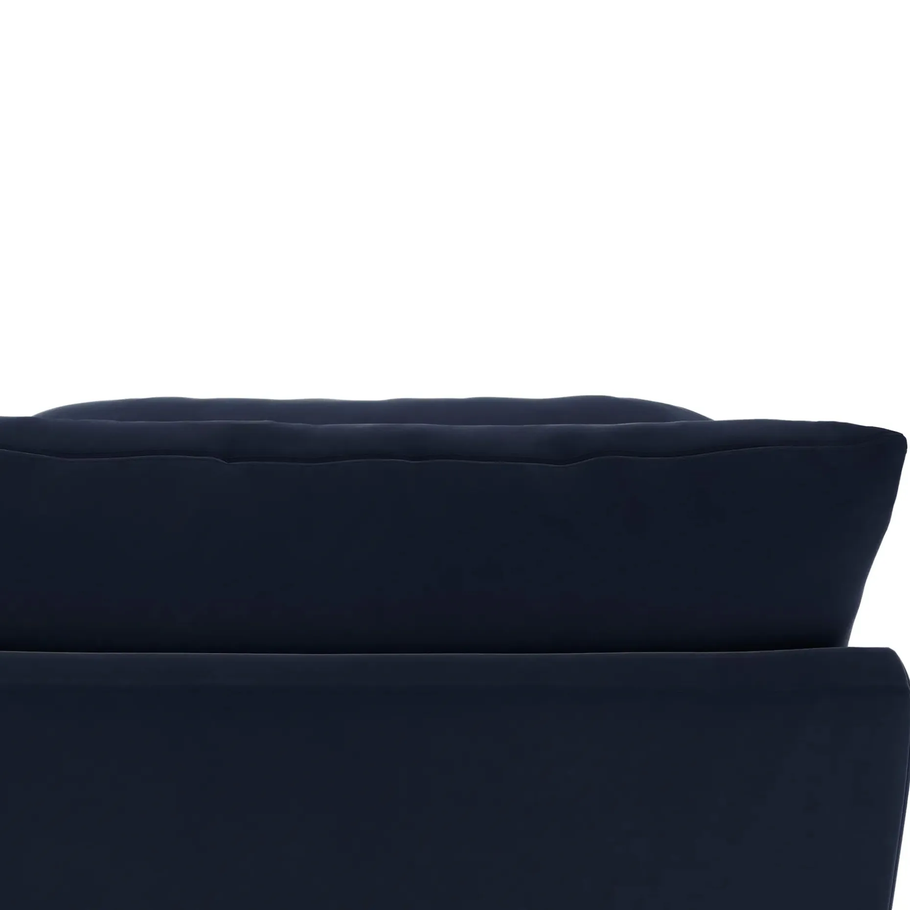 Leigh 79" Velvet Armless Modular Sofa - Hale Ink