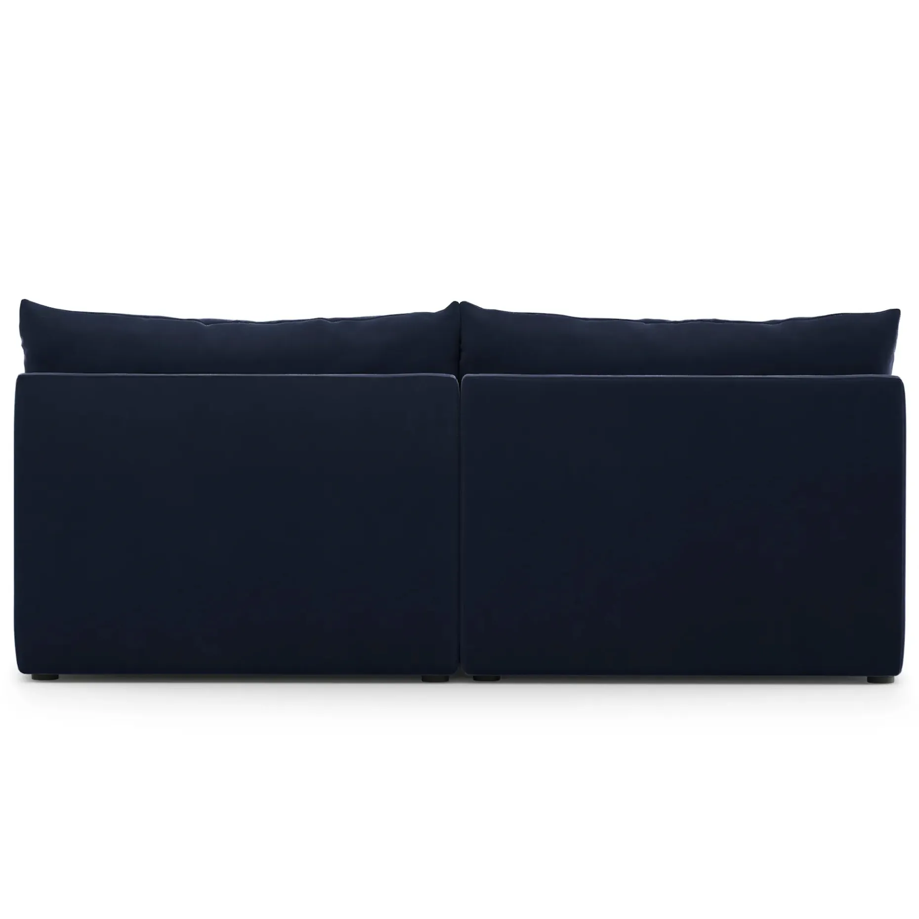 Leigh 79" Velvet Armless Modular Sofa - Hale Ink