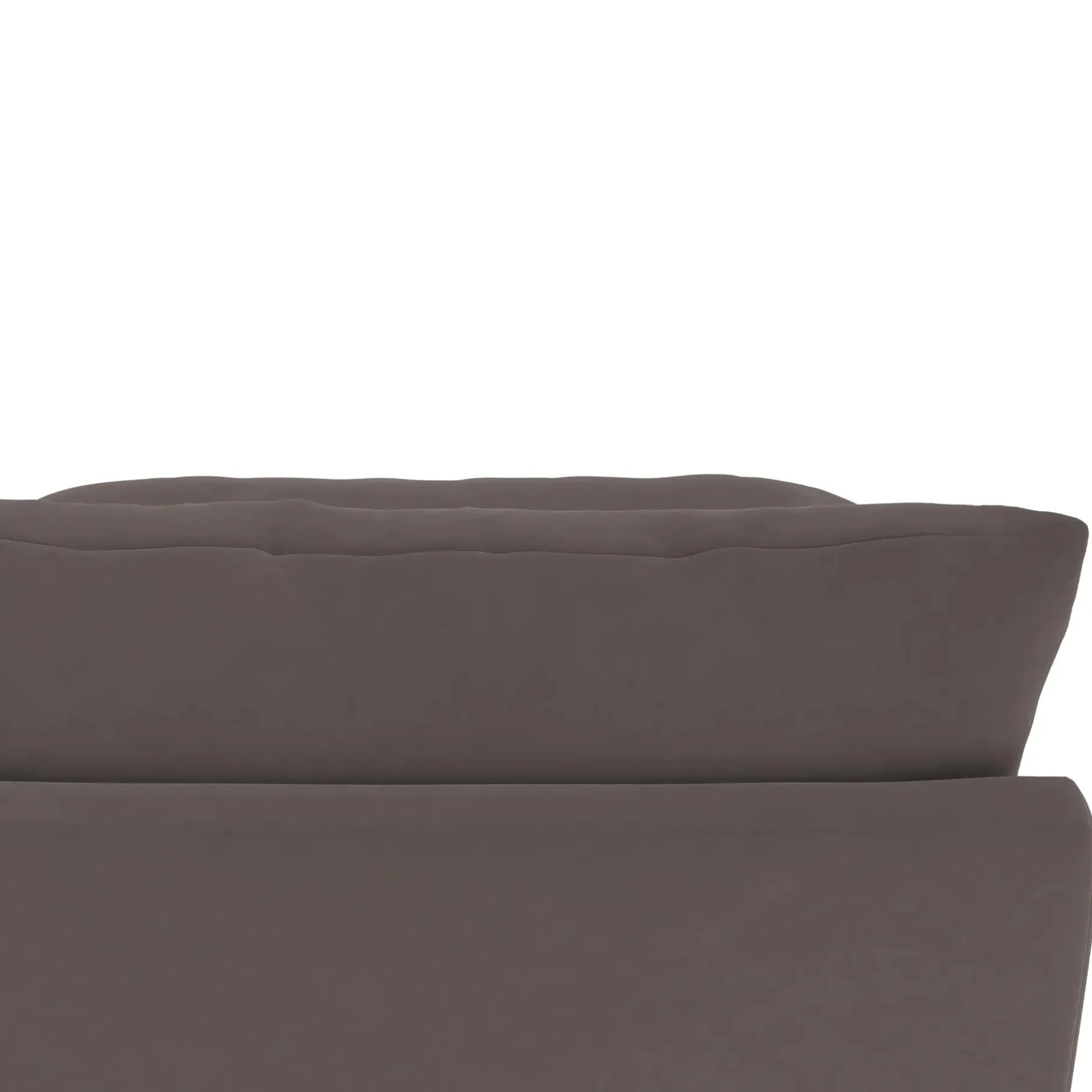 Leigh 79" Velvet Armless Modular Sofa - Hale Warm Gray