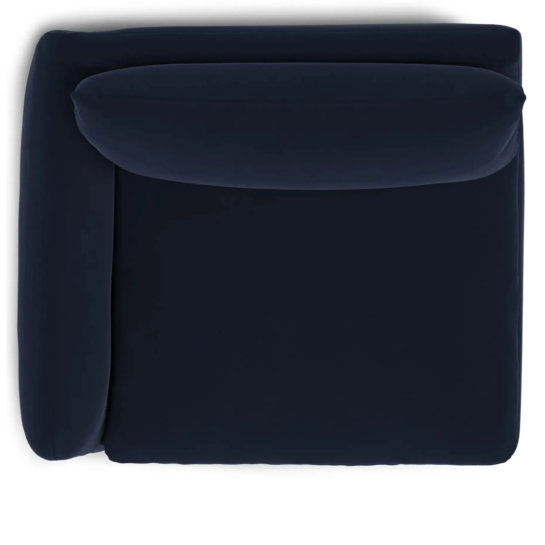 Leigh 46" Velvet Left Arm Module - Hale Ink